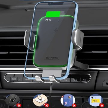 GelldG Fast Wireless Charger Handyhalterung Auto Mit Ladefunktion Induktives Ladestation