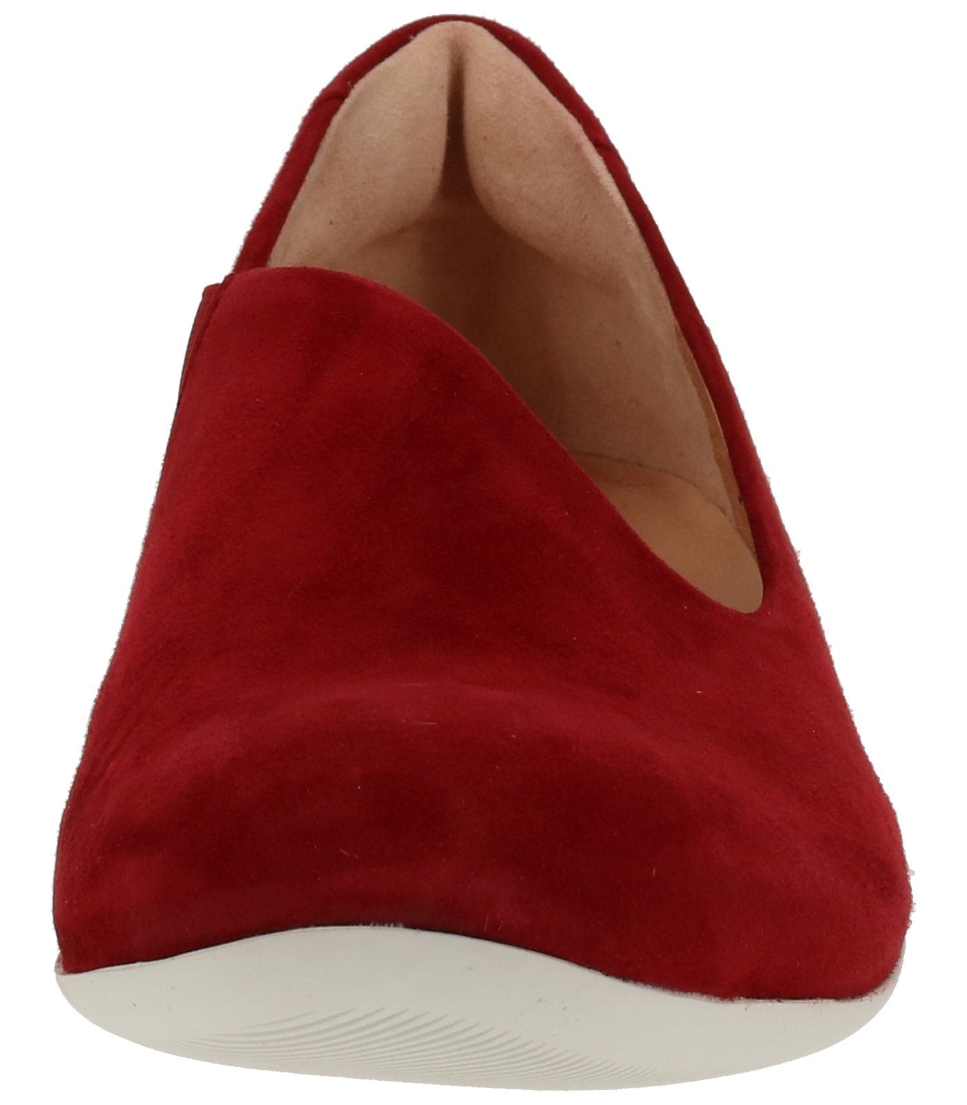 Rot Slipper Think! Leder Slipper