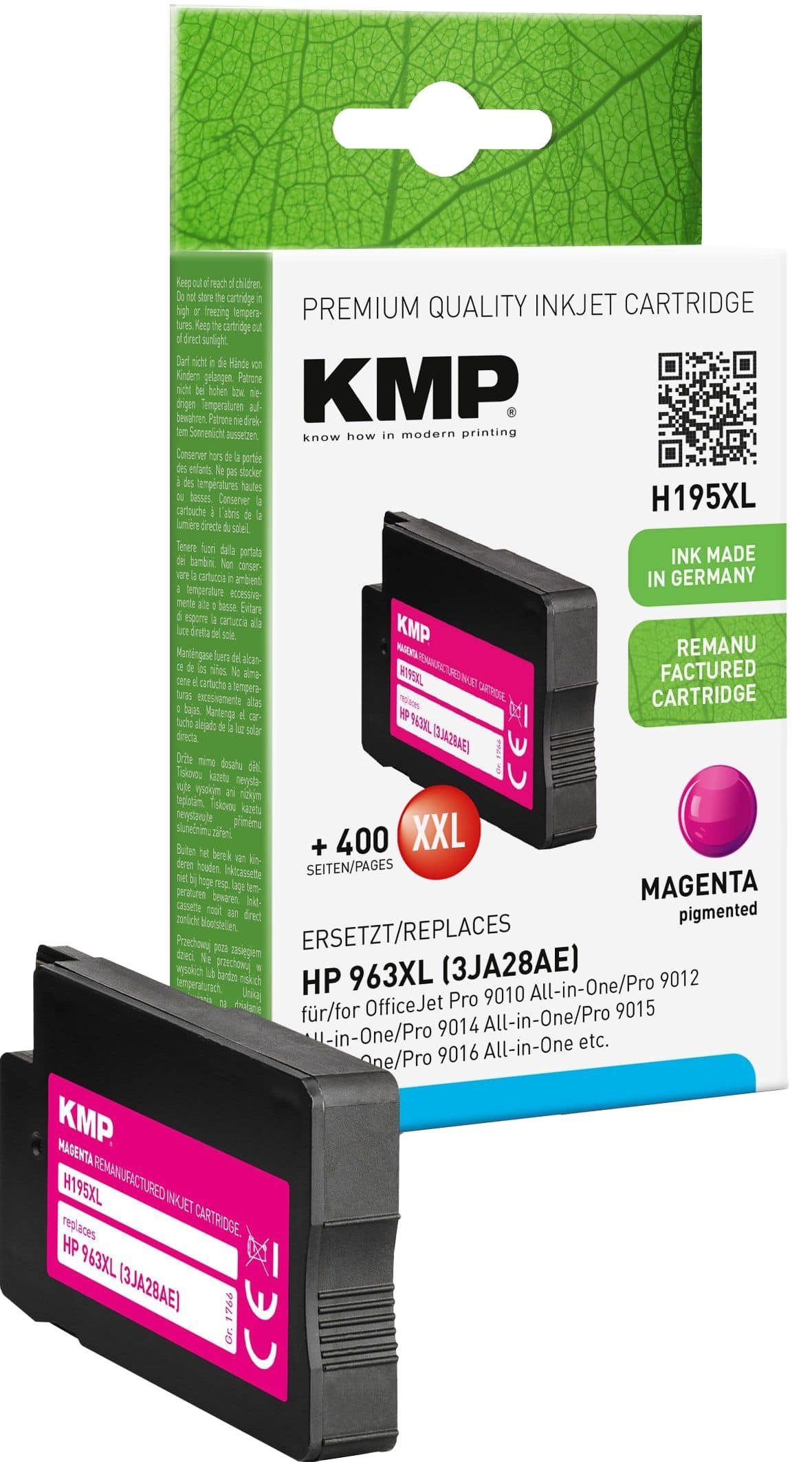 KMP KMP Tintenpatrone H195XL magenta ersetzt HP963XL Tintenpatrone