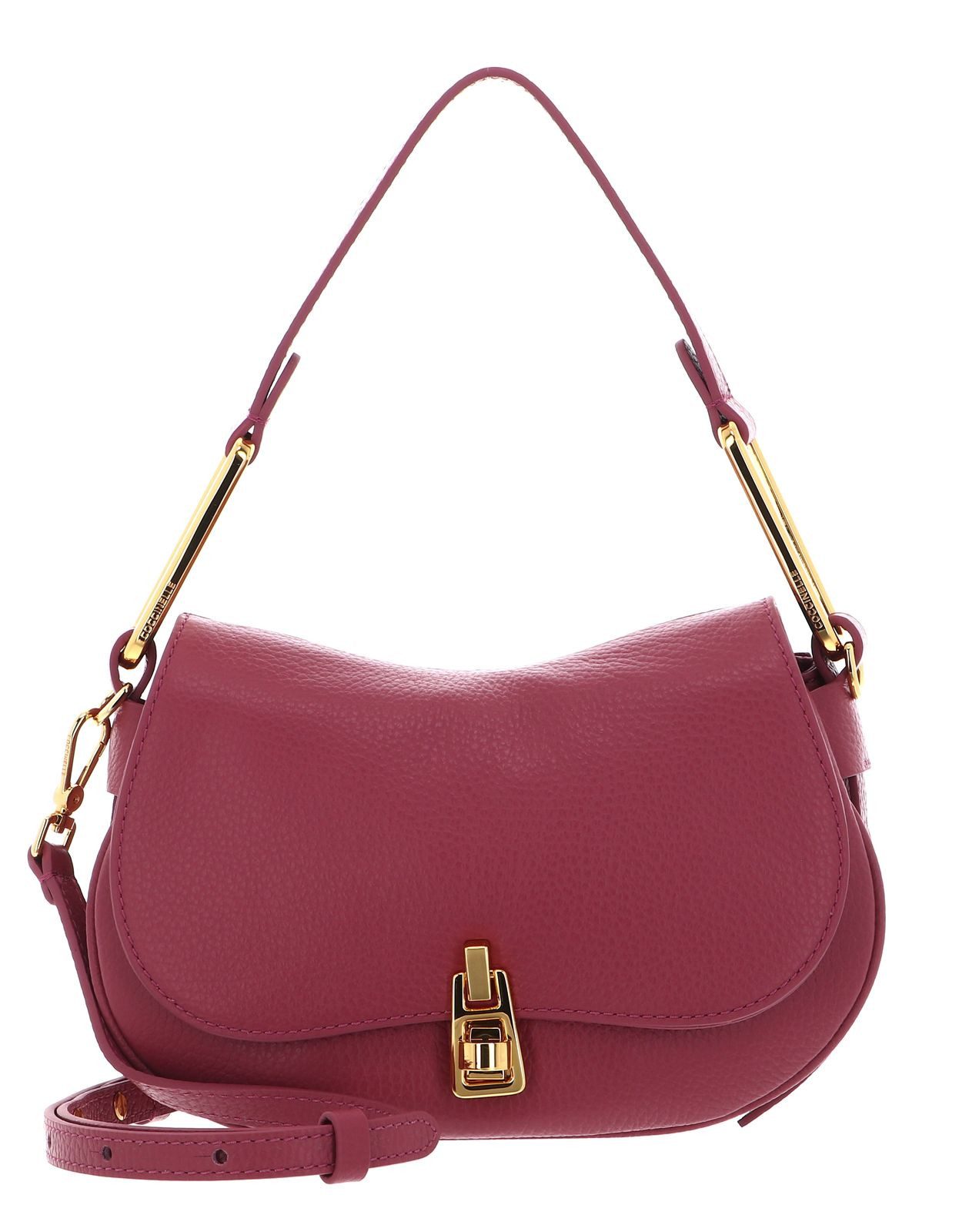 COCCINELLE Schultertasche Shoulderbag Grained Leather, aus echtem Rindsleder