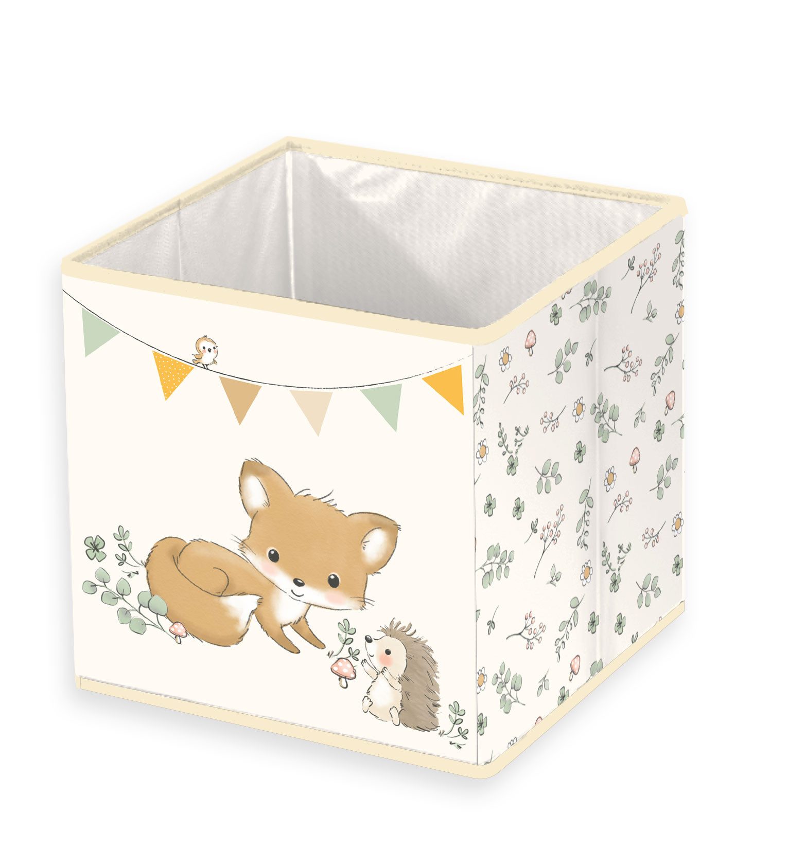 Baby Best Aufbewahrungsbox ‘Waldfreunde’ – 30x30x30 cm, faltbar