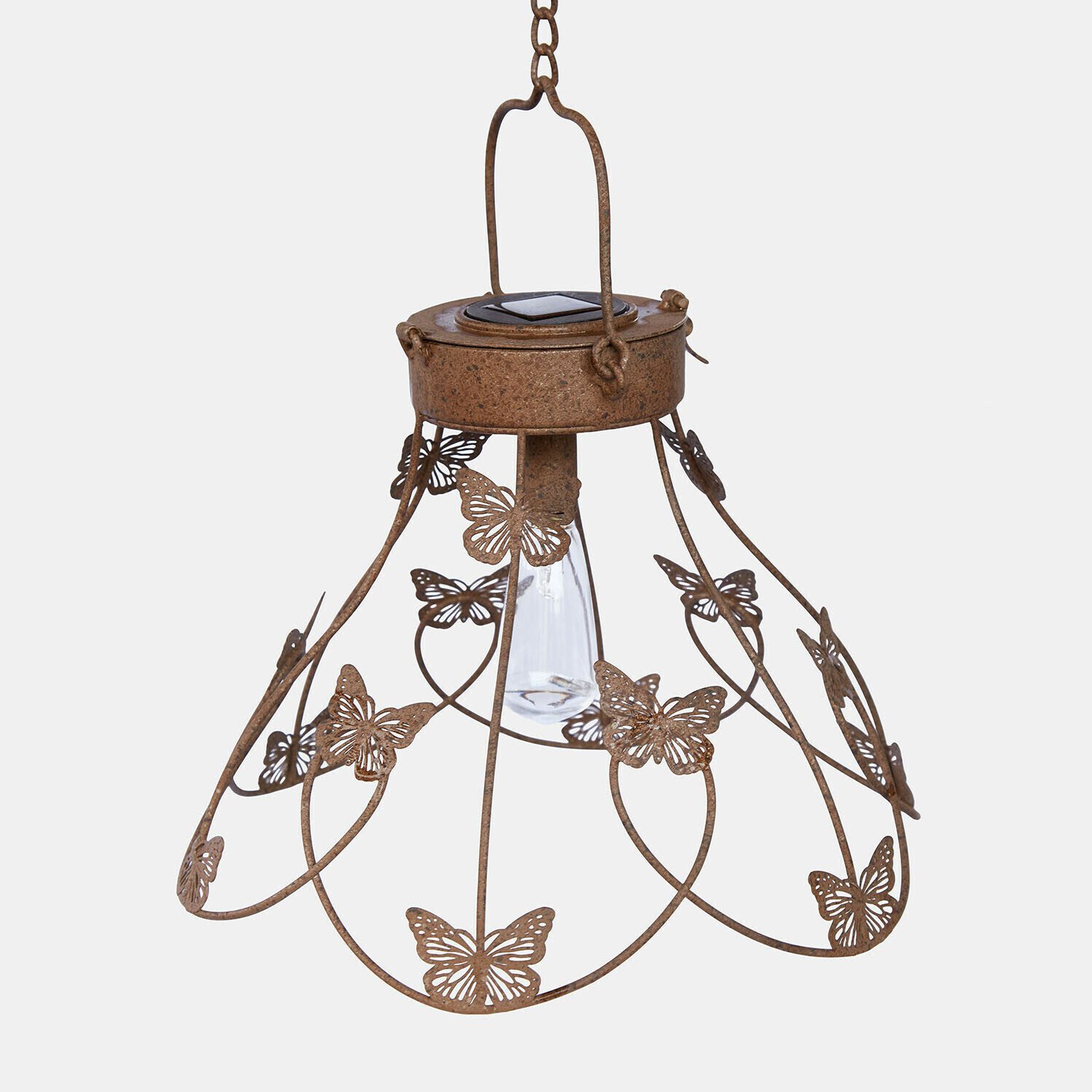 Mirabeau LED Laterne Solar-Laterne Pavrelle antikbraun
