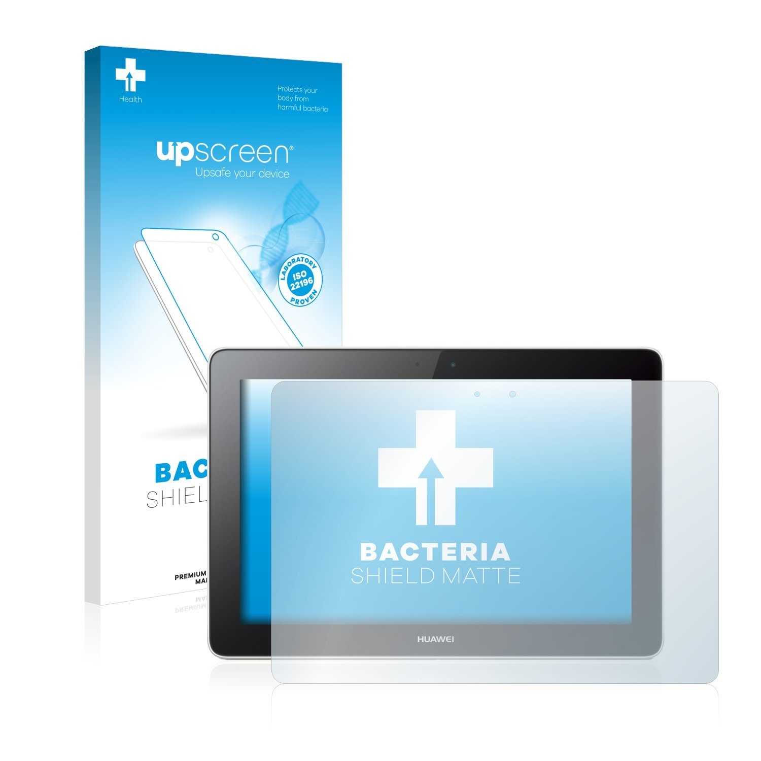upscreen Schutzfolie für Huawei MediaPad 10 Link, Displayschutzfolie, Folie  Premium matt entspiegelt antibakteriell