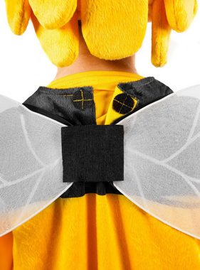 Maskworld Kostüm Biene Maja Kinderkostüm, Hochwertiges Lizenzkostüm der beliebten Biene aus der animierten TV-S