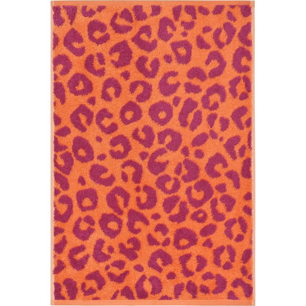 Cawö Handtuch Handtücher Two-Tone Leo pink