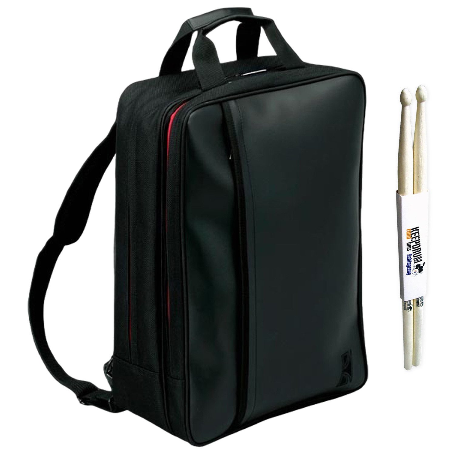 Tama Schlagzeug Tama Schlagzeug-Tasche MBS06 für Schlagzeug-Zubehör mit Trommelstöcken, 1-St., Schlagzeug-Tasche, Vorteils-Set mit Drumsticks