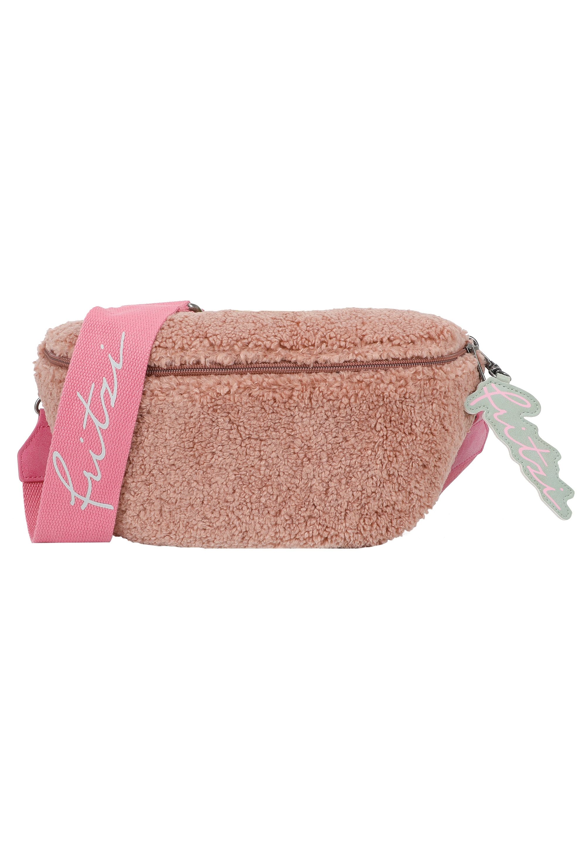 Fritzi aus Preußen Schultertasche Fritzi Bum Limited Teddy, mit kuschelig-weicher Oberfläche