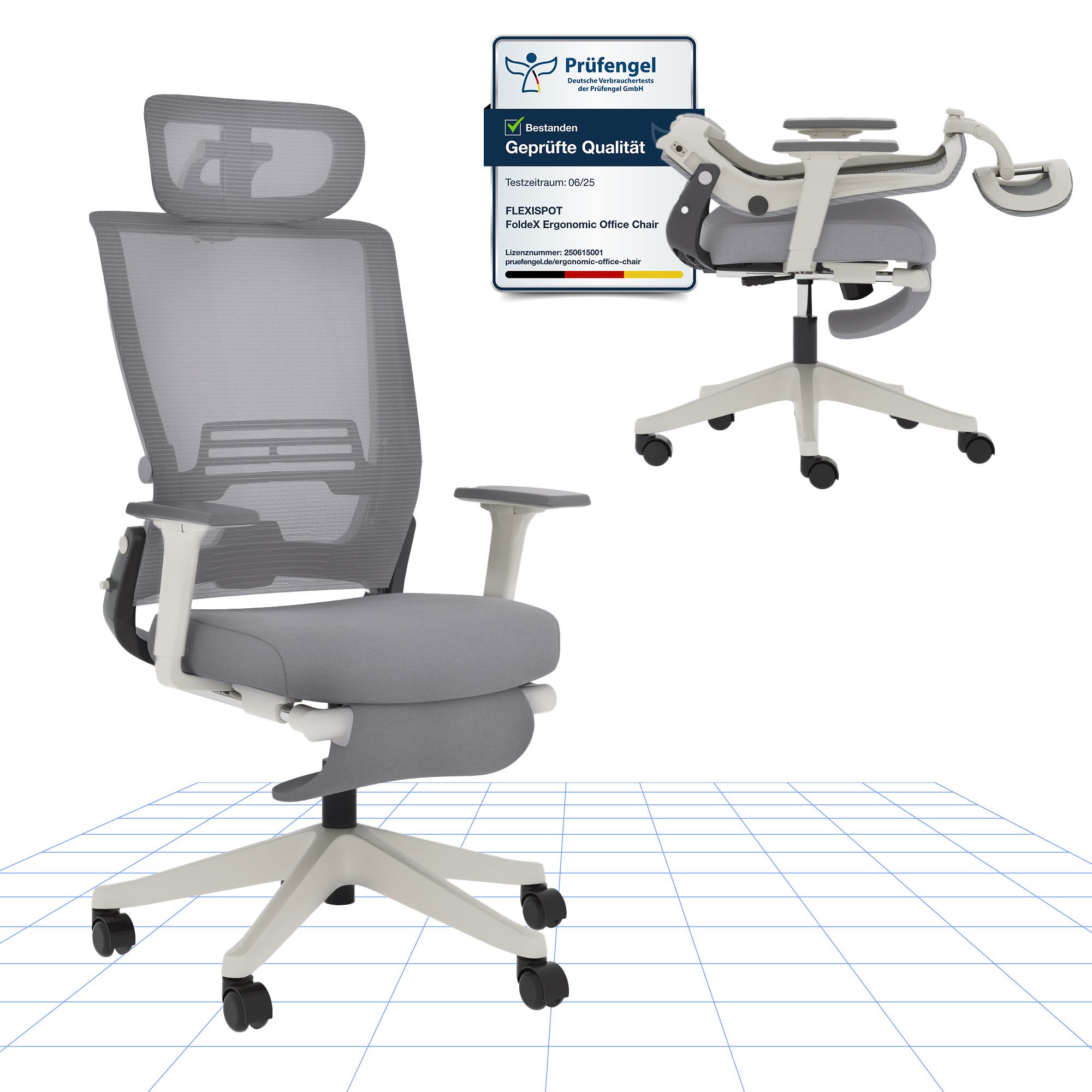 FLEXISPOT Bürostuhl Foldex Ergonomischer Bürostuhl – günstig online kaufen