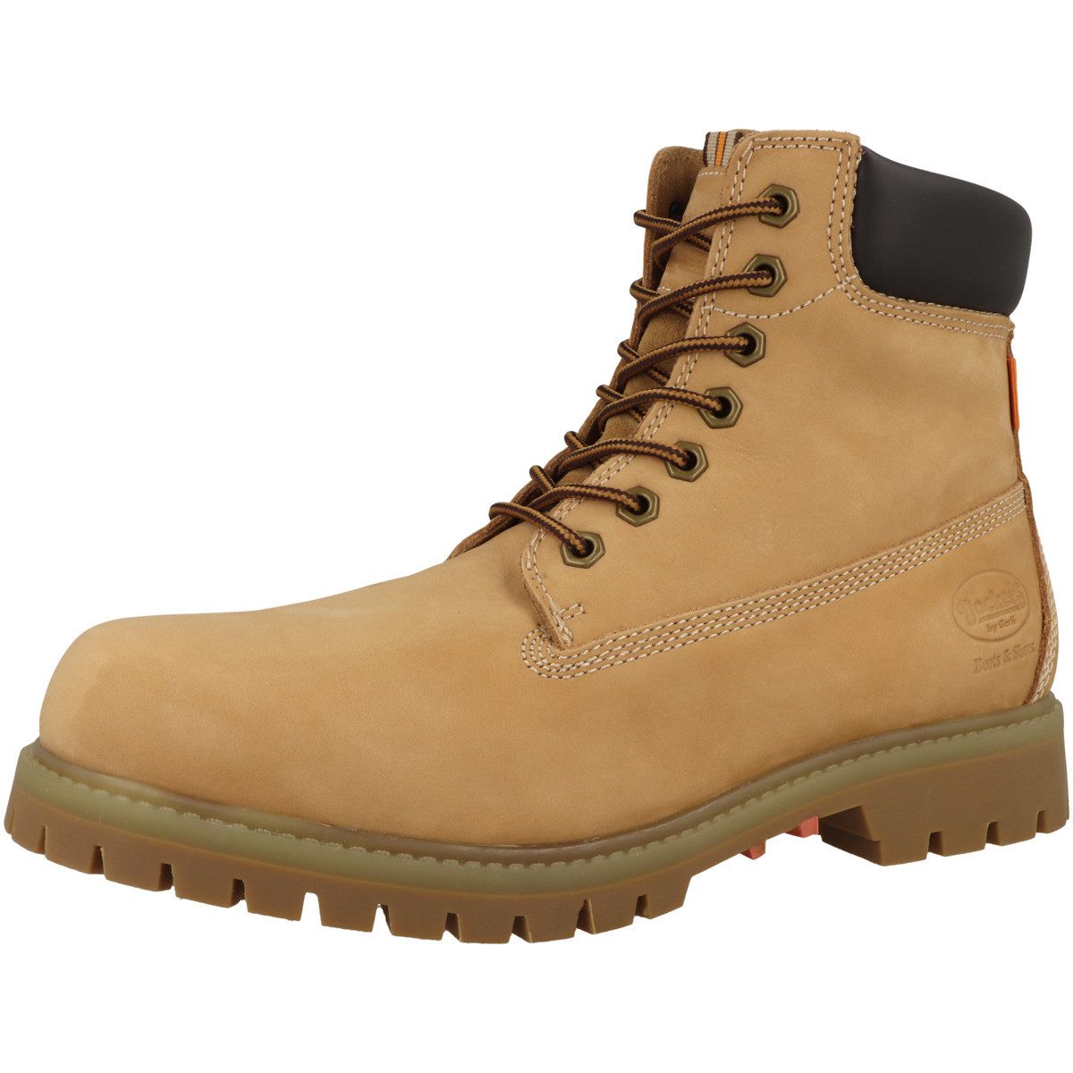Dockers by Gerli 53AX001 Herren Schnürboots Stiefeletten, Stiefel, Winterstiefel, Winterboots, Schneestiefel