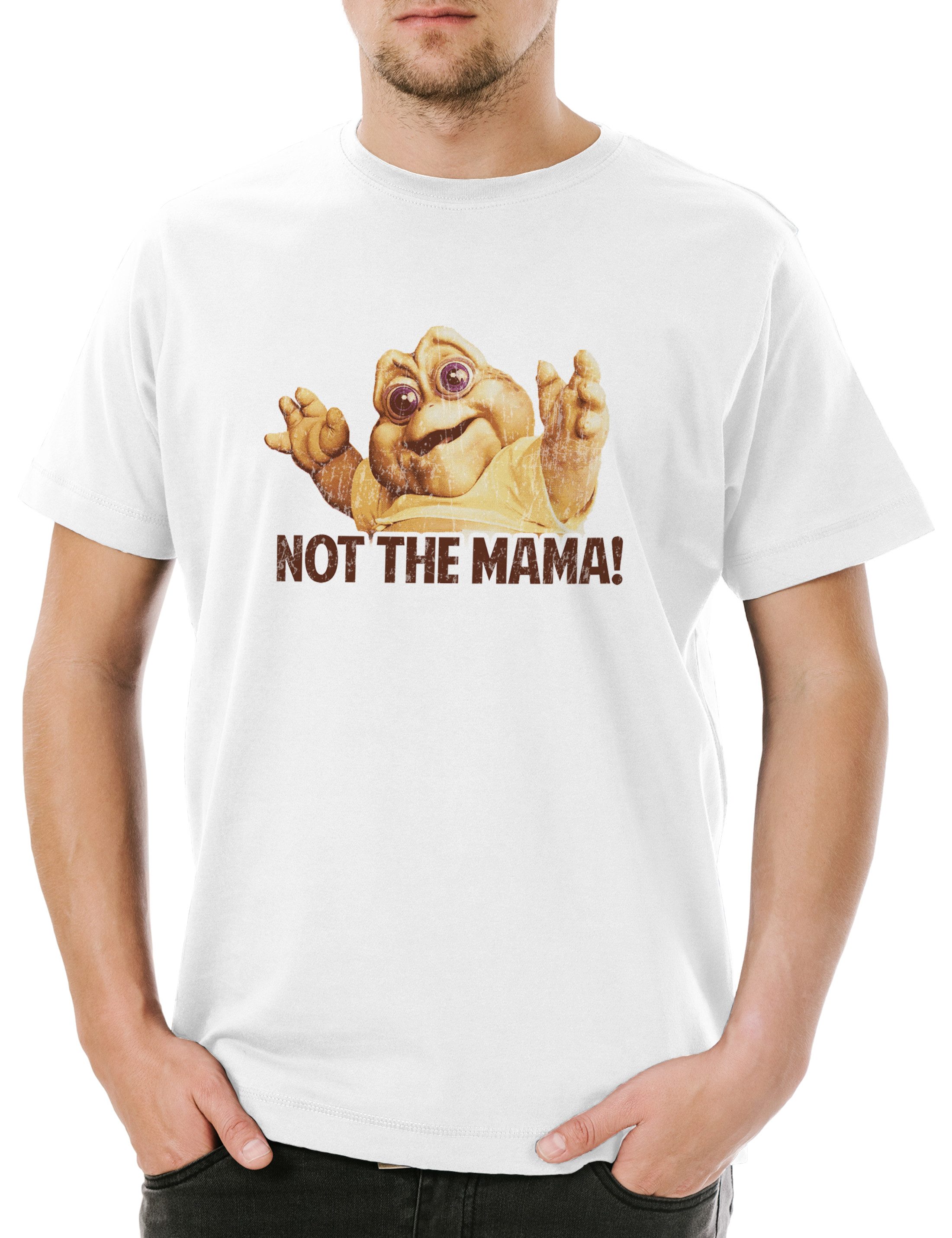 Urban Backwoods Print-Shirt Not The Mama günstig online kaufen