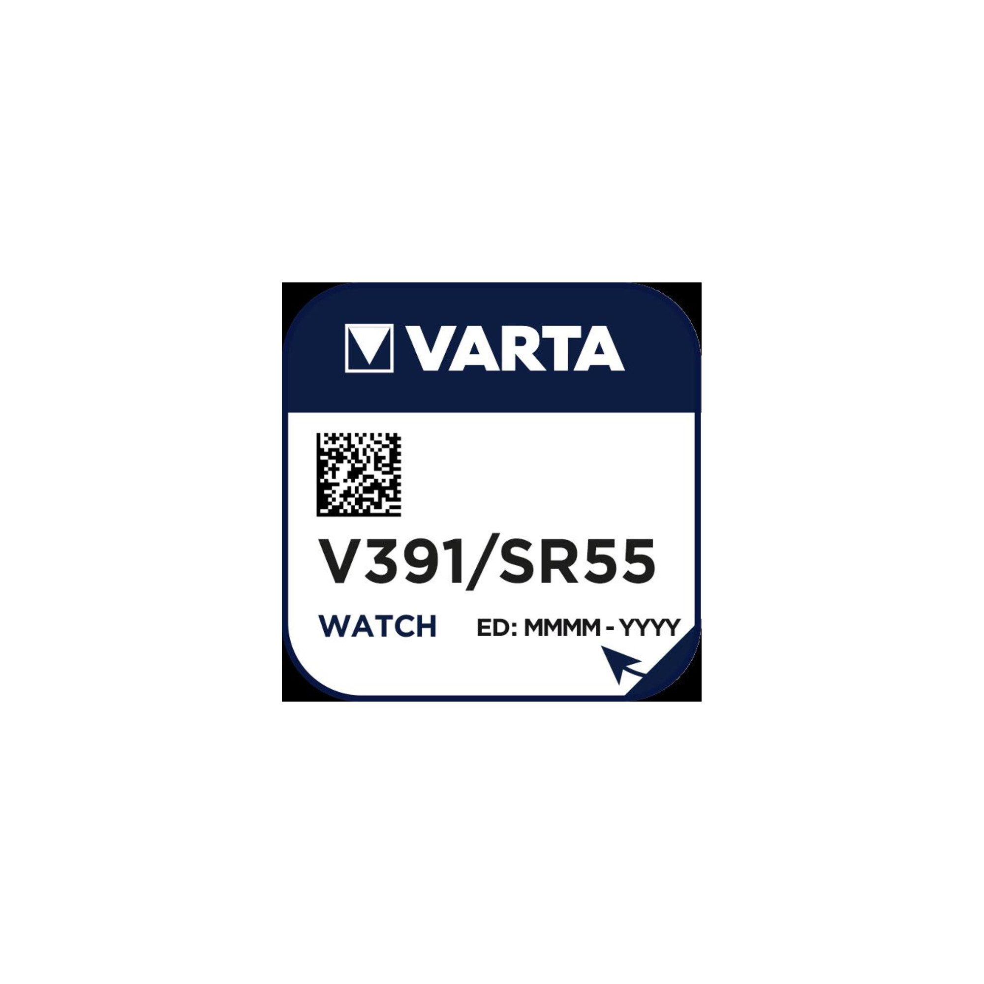 VARTA Varta Cons.Varta Uhren-Batterie 1,55V/42mAh/Silber V 391 Stk.1 Batterie
