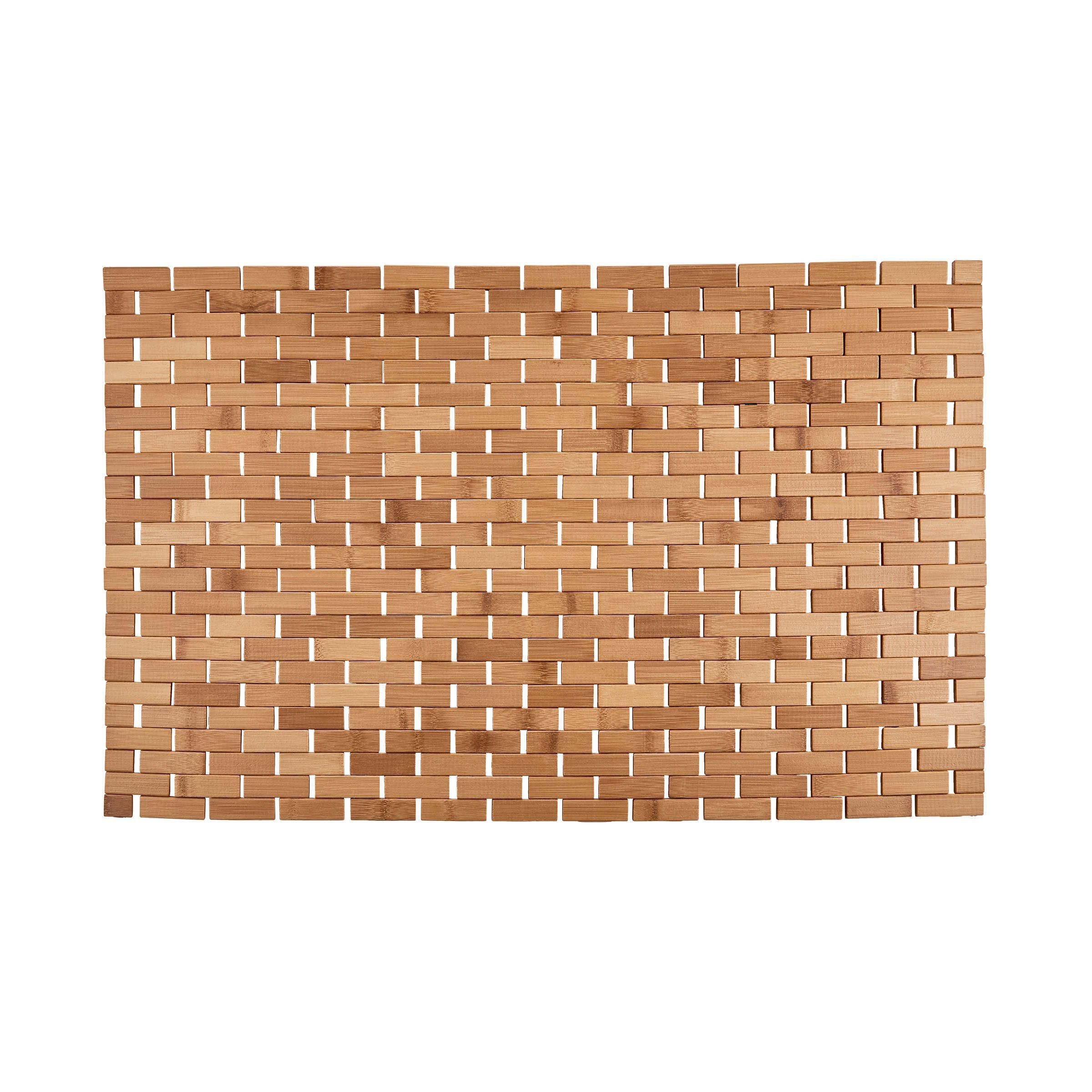 BUTLERS, BIG Badematte Badematte 80x50cm BAMBOO Bambus