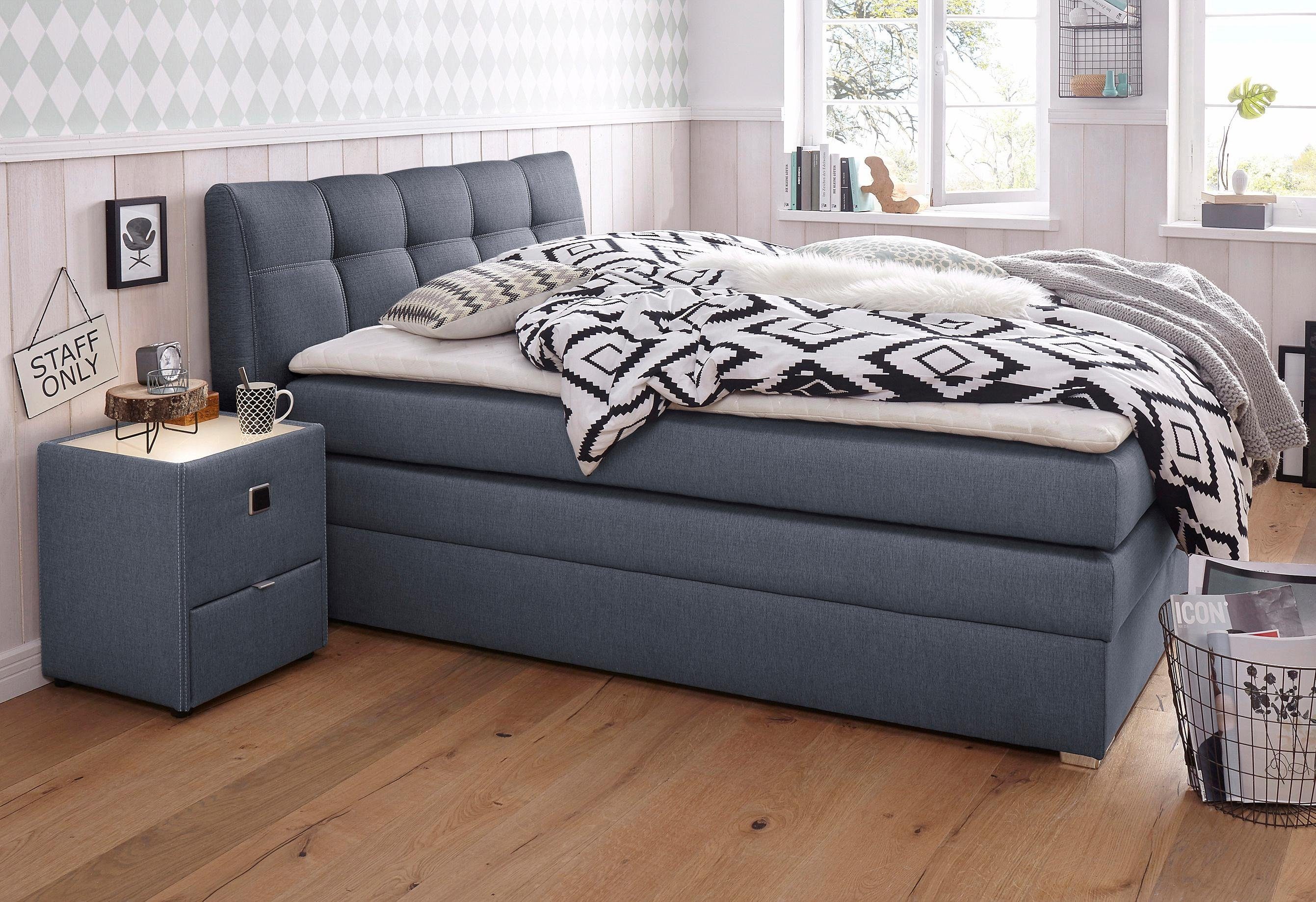 Jockenhöfer Gruppe Boxspringbett Amelie, mit Bettkasten günstig online kaufen