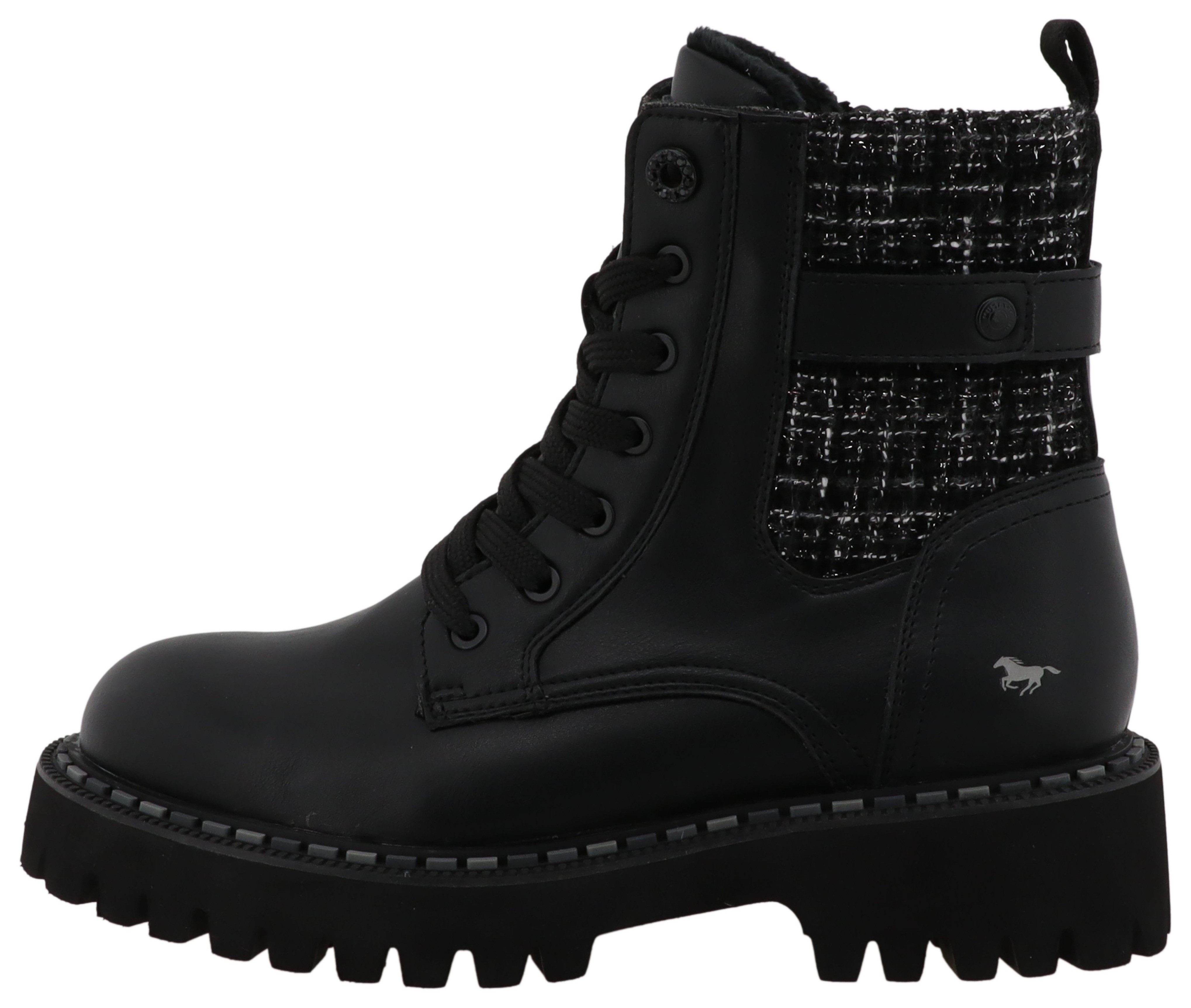 Mustang Shoes Tilda Winterboots Plateauboots, Winterboots mit Chunky Plateausohle