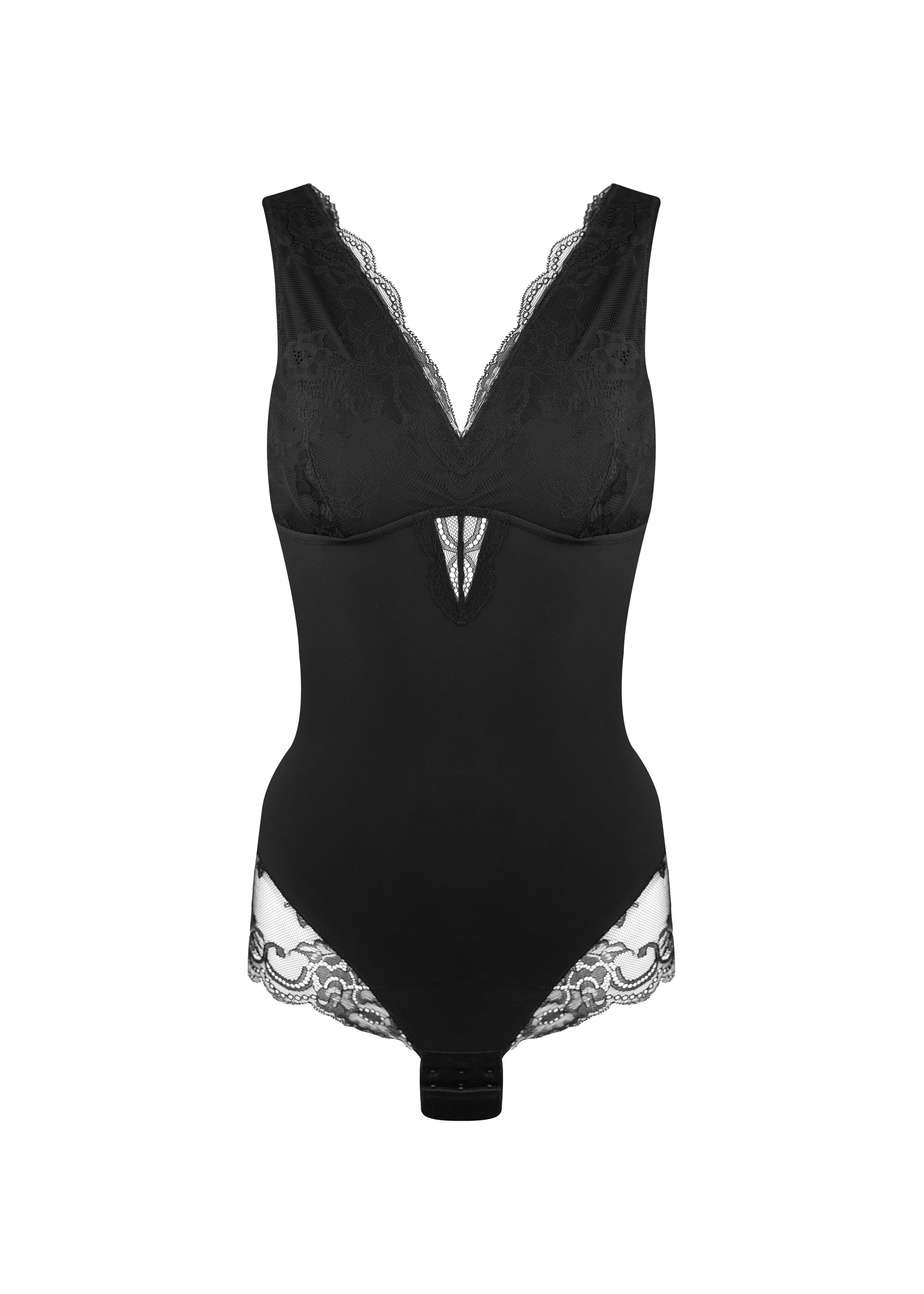 MAGIC Bodyfashion Stringbody leichter Shape-Effekt, elegant, mit Spitze