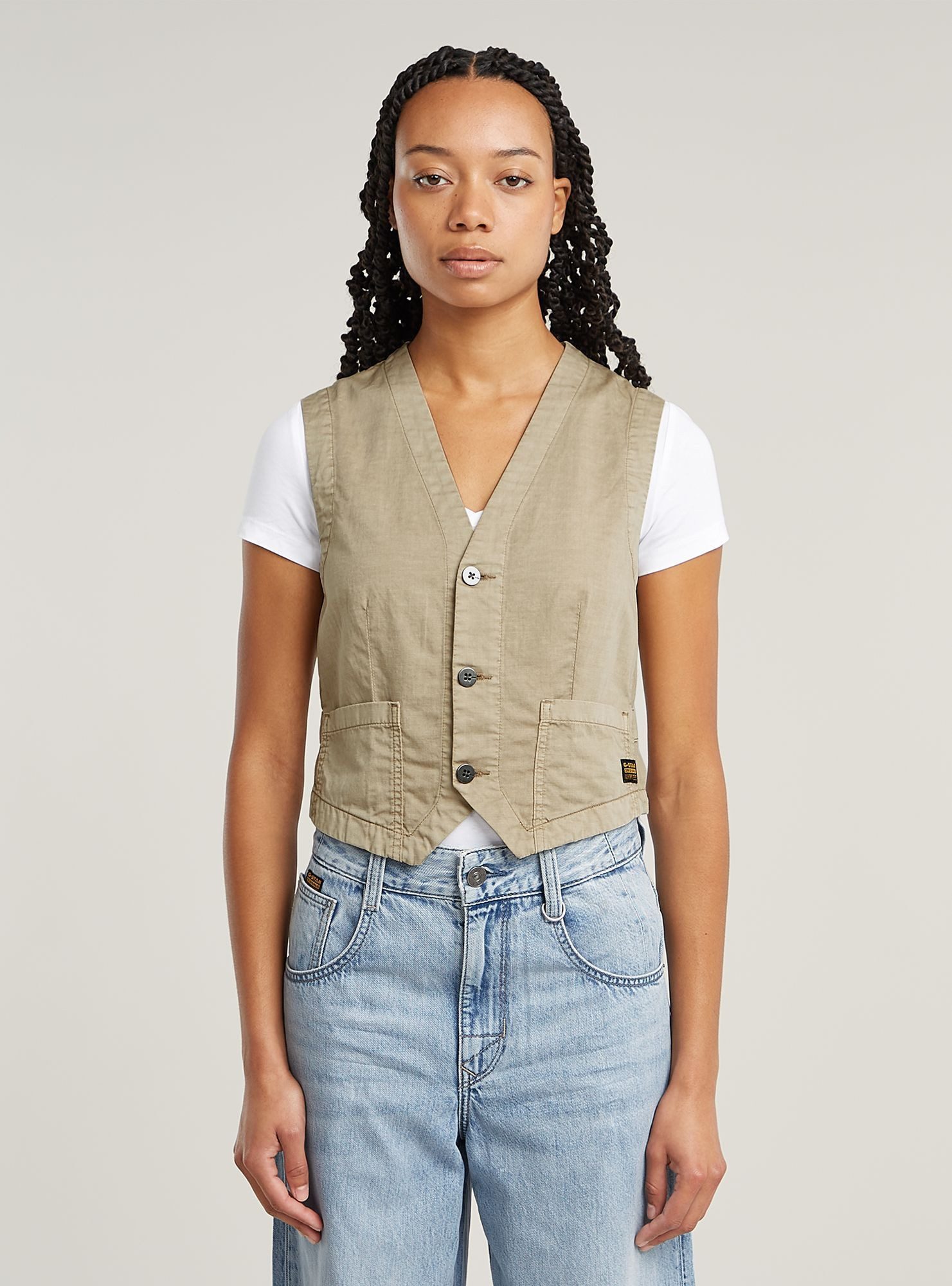 G-STAR Kurzblazer Weste Summer