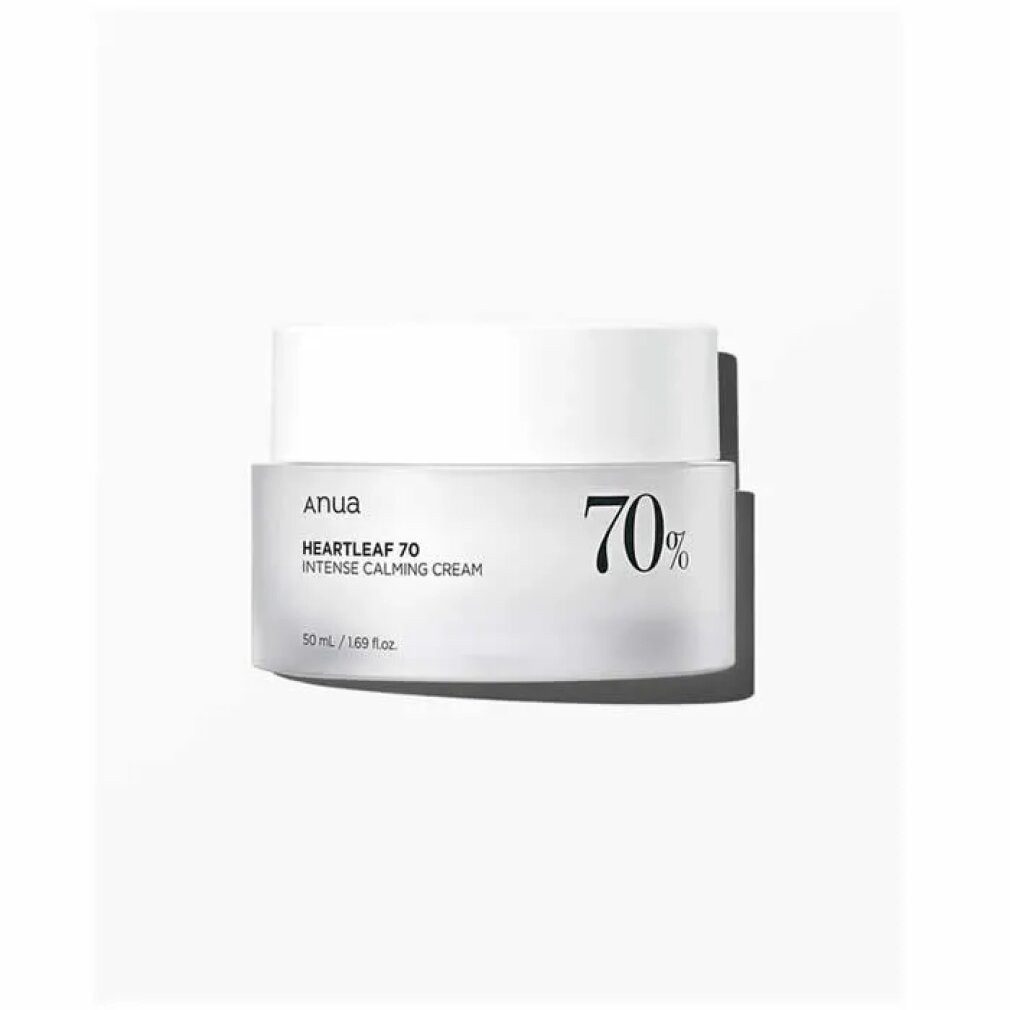 Anua Körperpflegemittel, Heartleaf 70%, Beruhigende Creme, für Gesicht, 50 ml