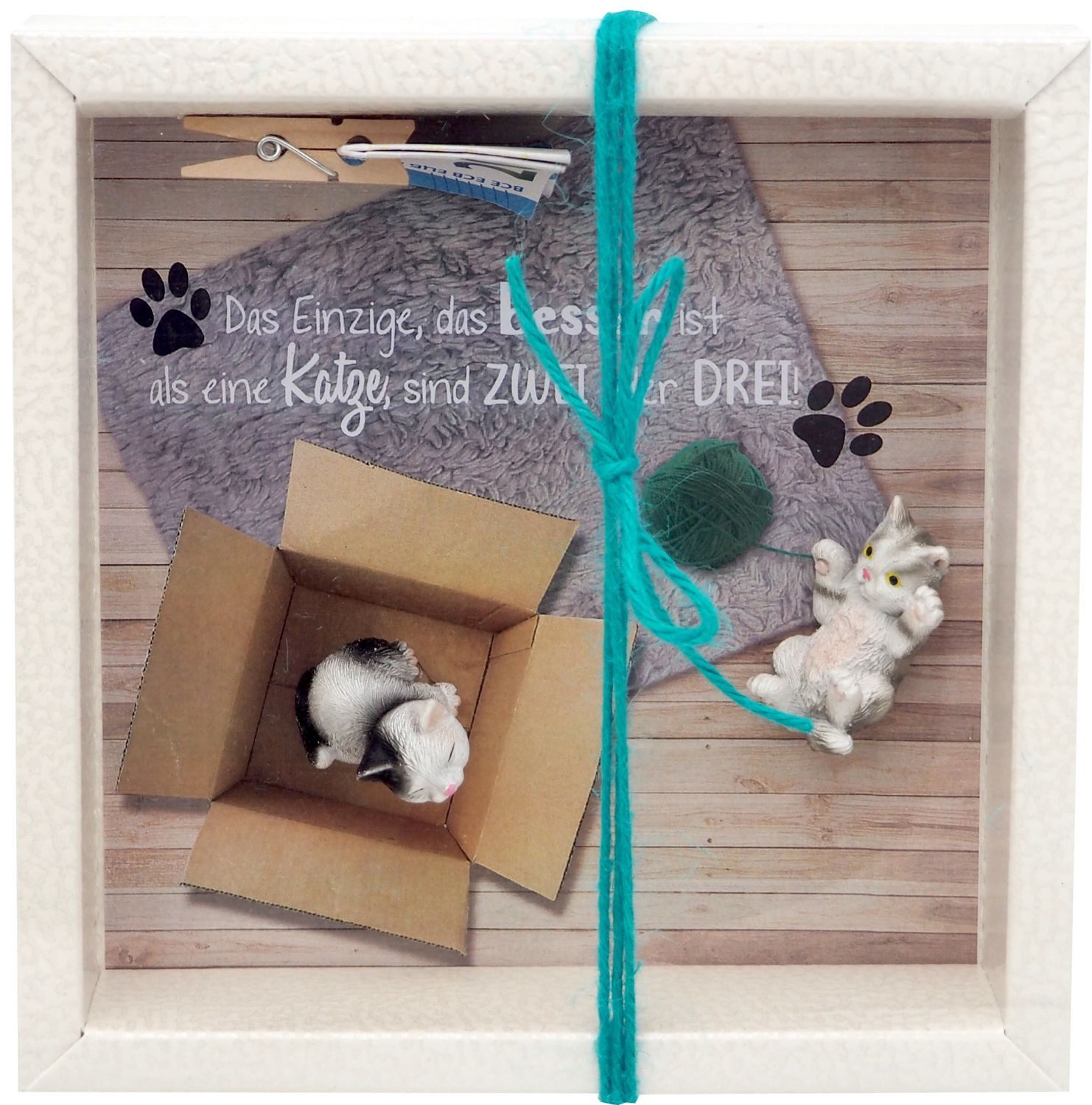 ZauberDeko Geschenkbox Geldgeschenk Katzen Zuschuss Geld günstig online kaufen
