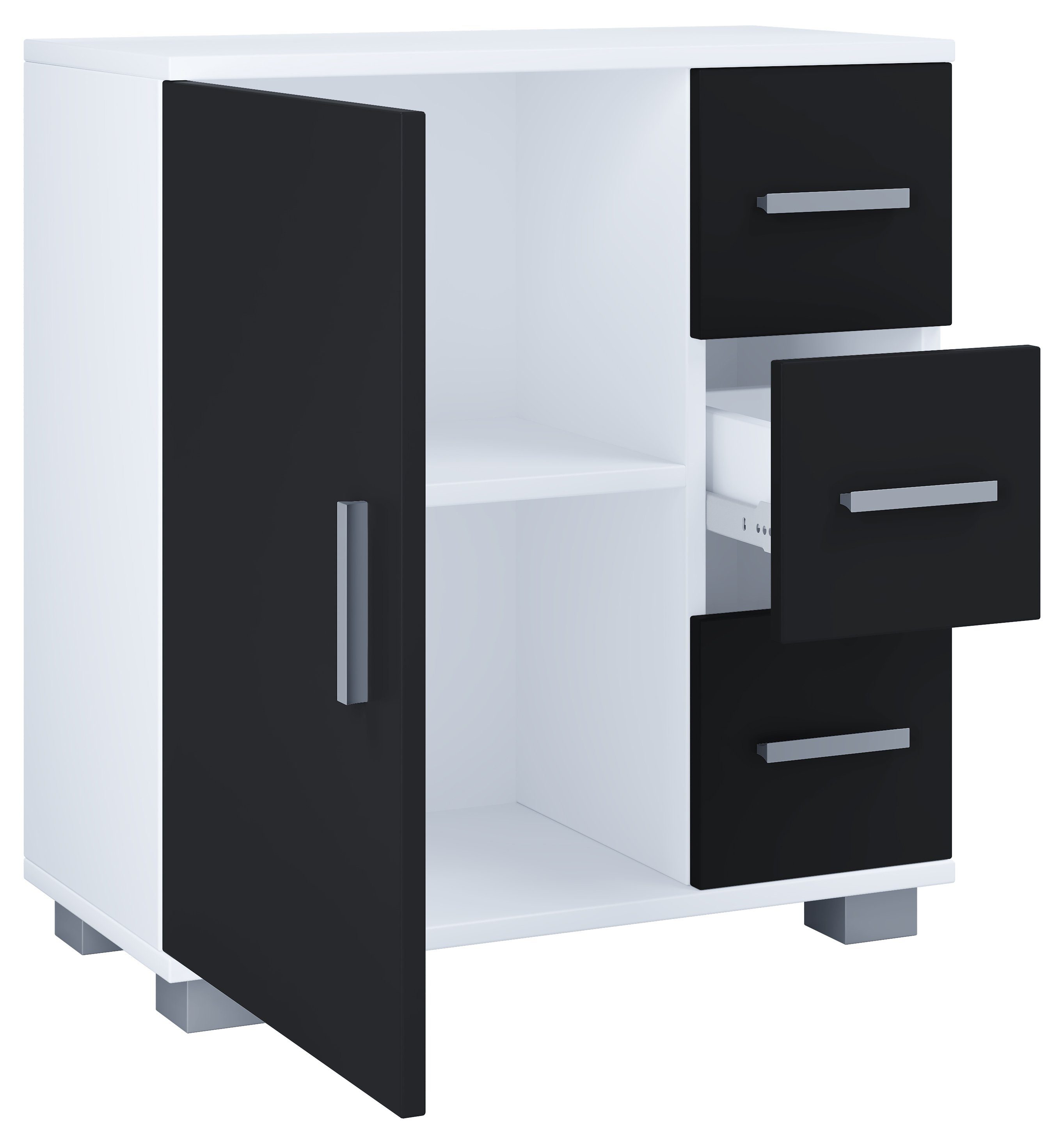 VCM Midischrank Holz Badmöbel Midischrank Bad günstig online kaufen