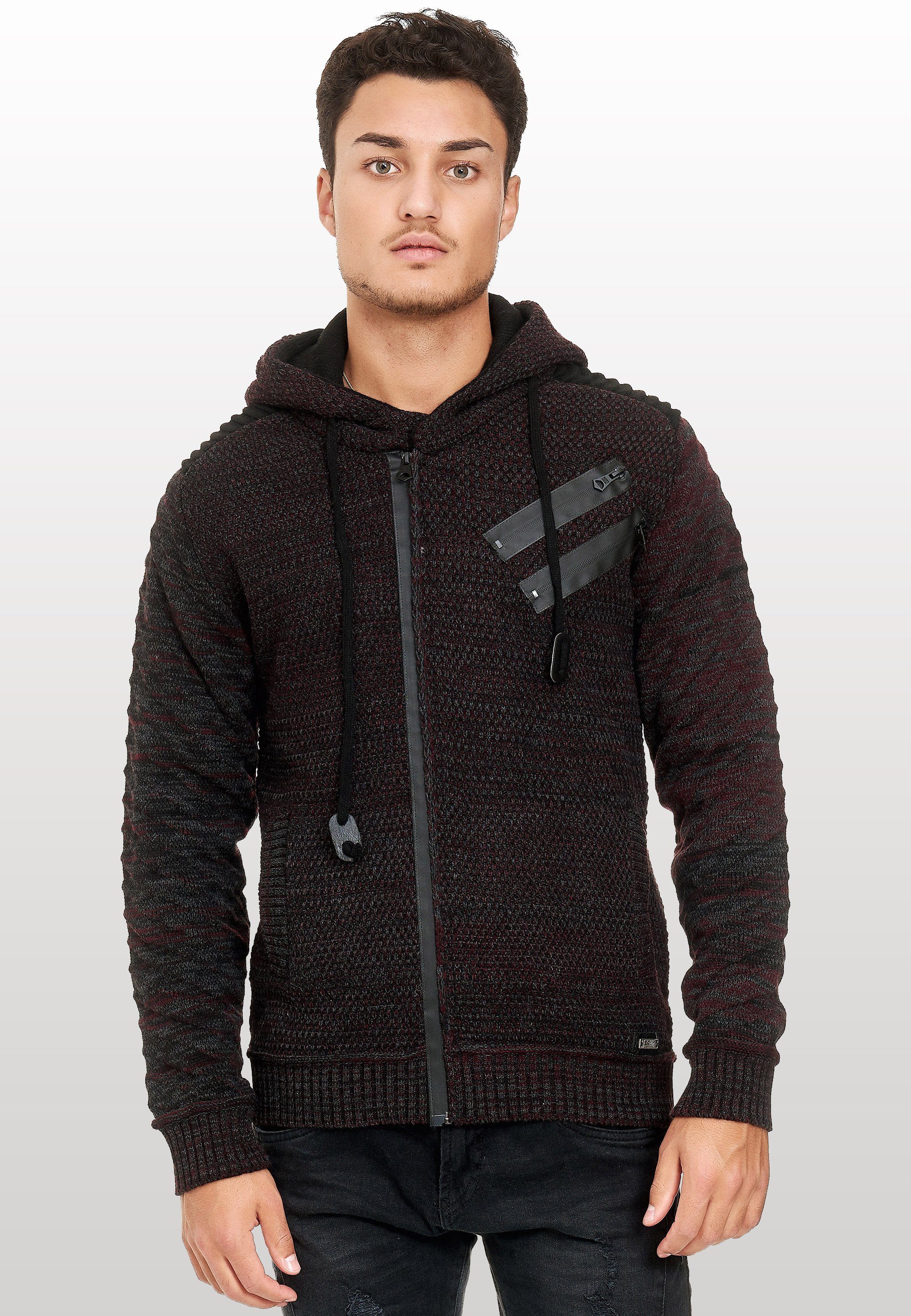 Rusty Neal Strickjacke in cooler Grobstrickoptik günstig online kaufen