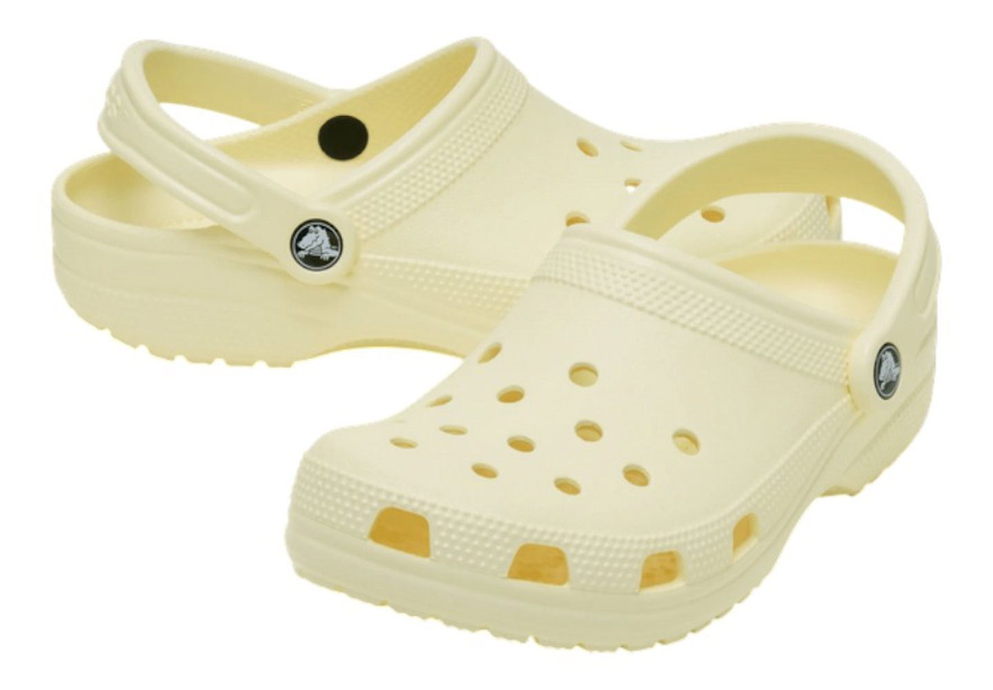 Crocs Sandale Classic Clog hellgelb Badeschuh