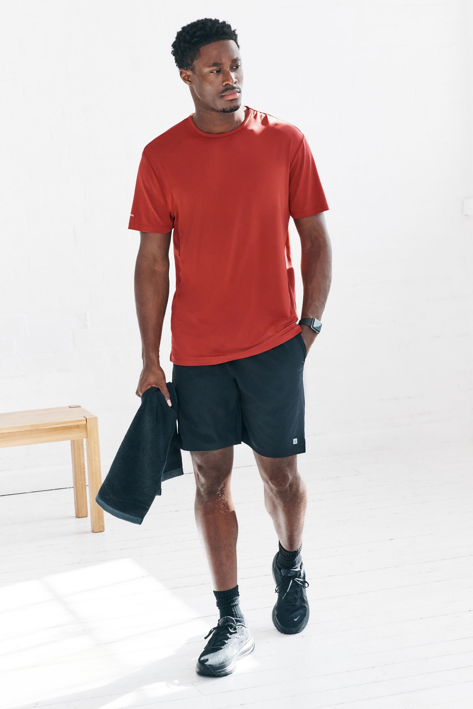 Next Trainingsshirt Active Gym Training Kurzarm-T-Shirt (1-tlg)