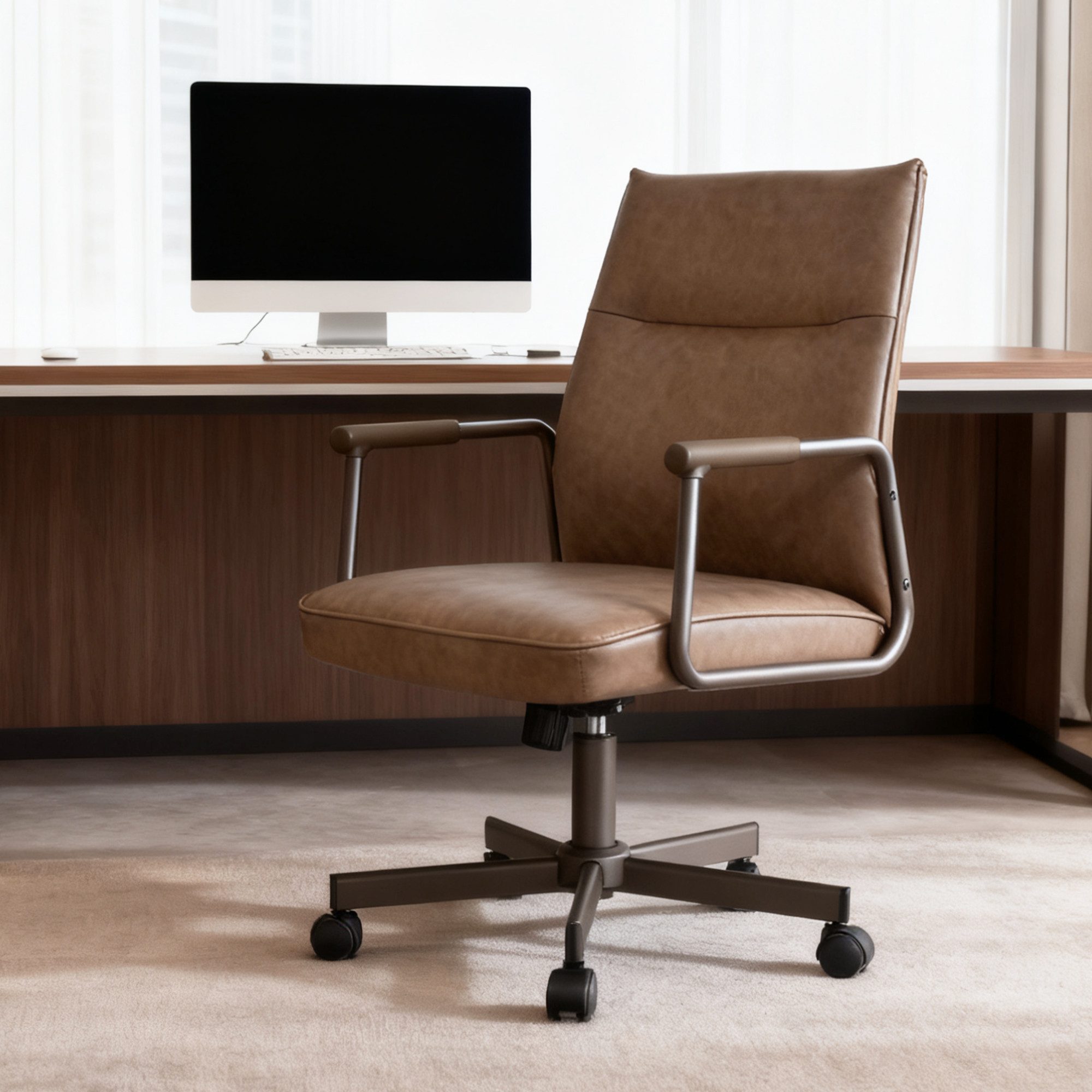 Duhome Bürostuhl (263), Schreibtischstuhl 360 Grad Rotation, Höhenverstellb günstig online kaufen