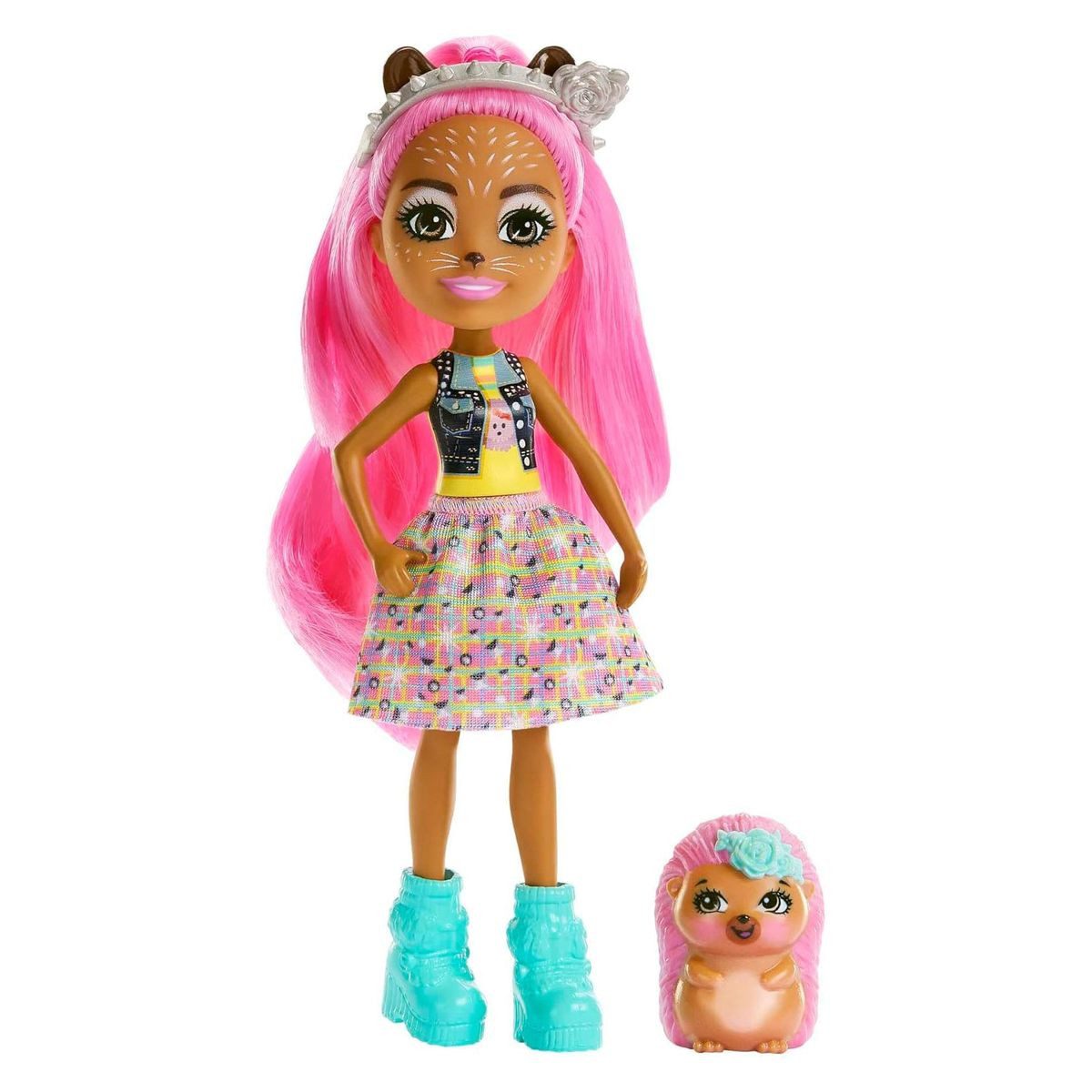Mattel® Stehpuppe Mattel HKN13-Enchantimals-City Tails-Main Street-Hensley günstig online kaufen