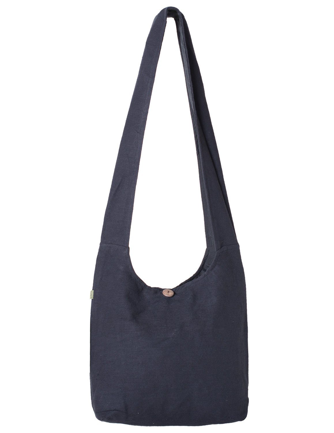 Shopper Yogi Beuteltasche grob gewebter Baumwolle