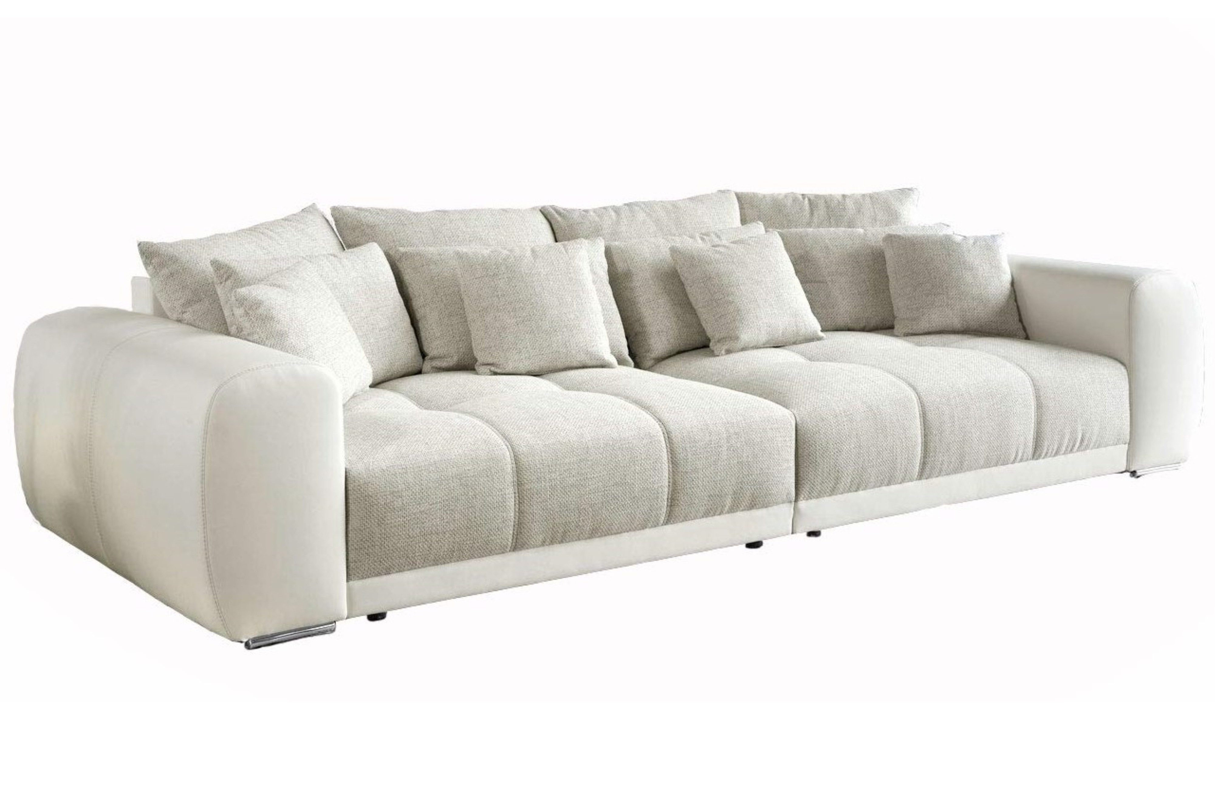 luma-home Big-Sofa 15113, XXL-Couch B306/T134/H86 cm, Liegefläche 120x240 c günstig online kaufen