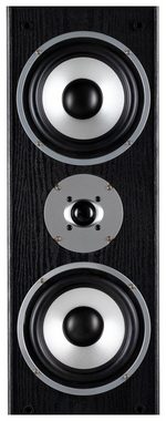 Bennett & Ross Radiant 3-Wege HiFi Boxen Paar, schwarz Stand-Lautsprecher (350 W, mit Bassreflex-Konstruktion, Maserung in Holzoptik)