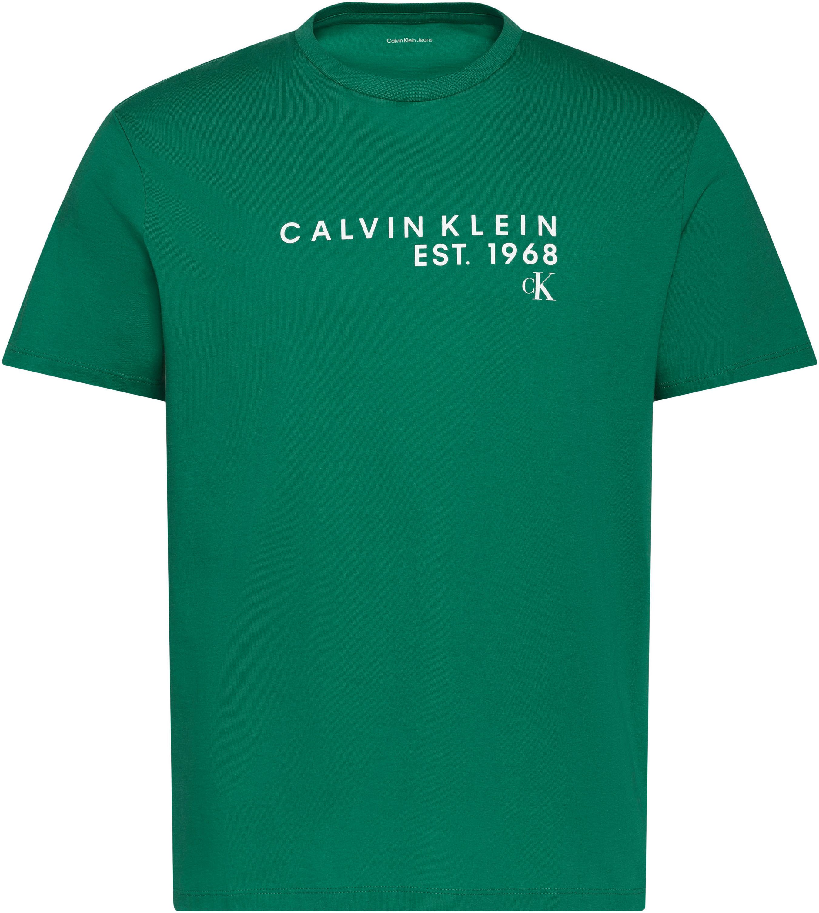 Calvin Klein Jeans T-Shirt GRAPHIC TEE Regular fit mit Rundhalsausschnitt günstig online kaufen