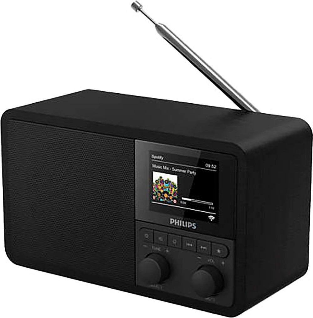 Philips Internet-Radio UKW (Digitalradio (DAB), TAPR802/12 3 W) mit RDS,