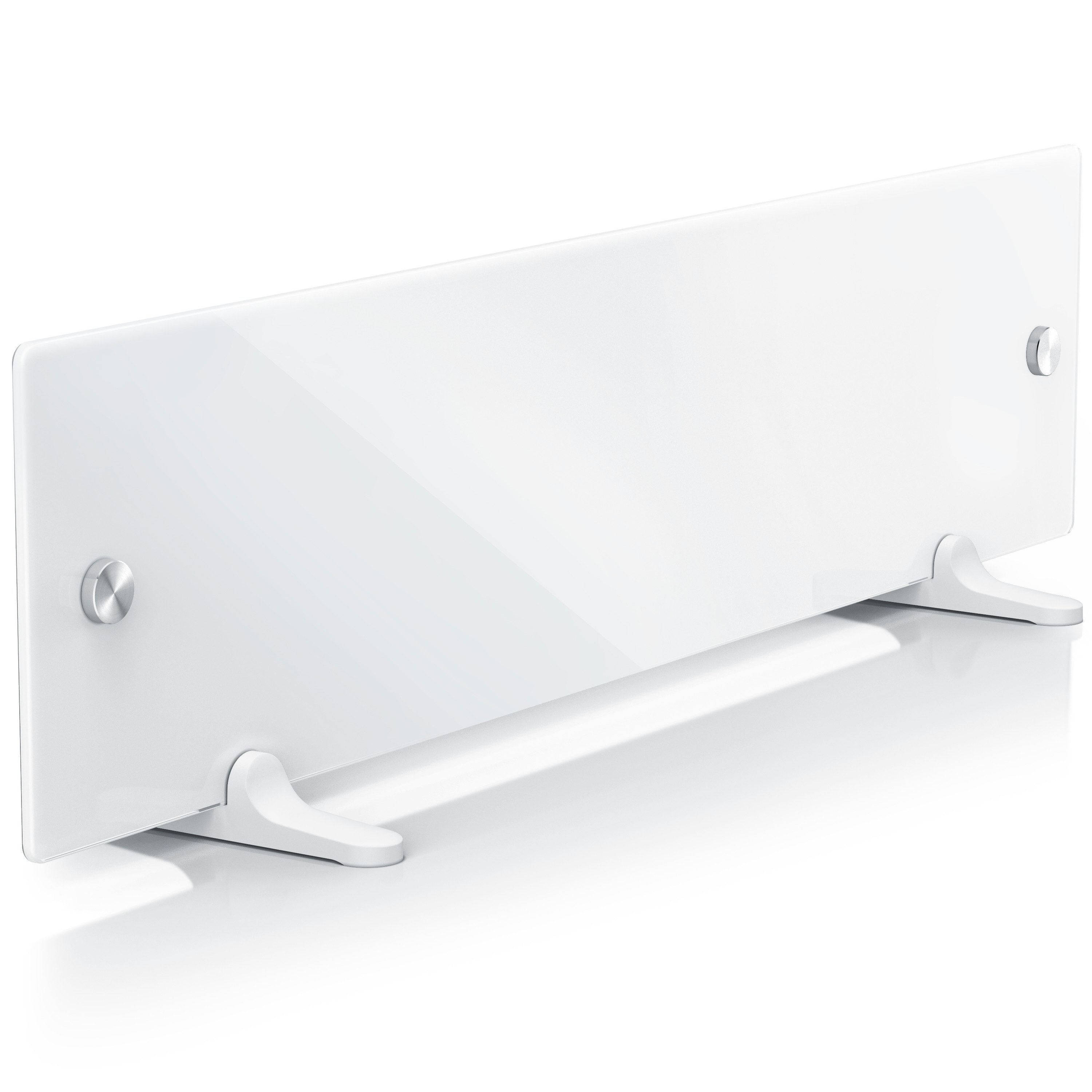 Brandson Infrarotheizung Anti-Schimmel-Heizung, Infrarot Glaspanel 50 W, Wand- & Standmontage, Schimmelentferner geräuschlos, Schimmelschock IP44, Überhitzungsschutz