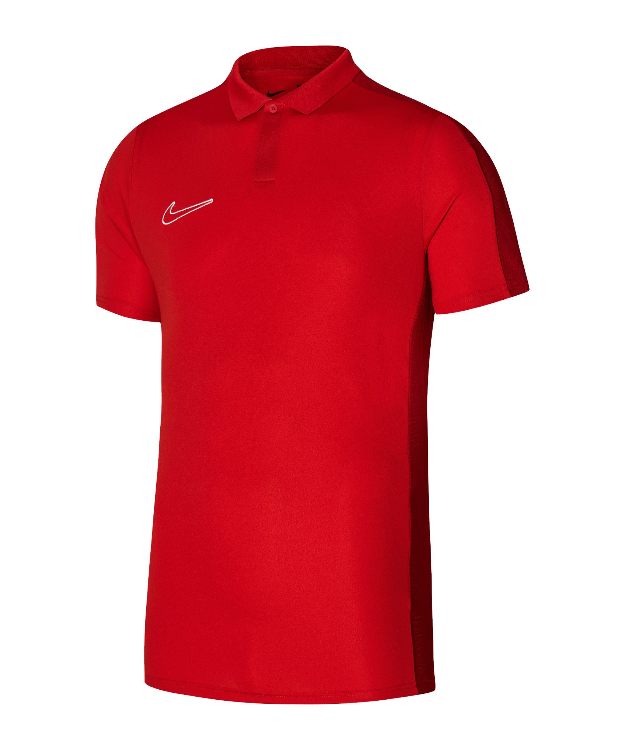 T-Shirt default Academy Poloshirt 23 Nike rotrotweiss