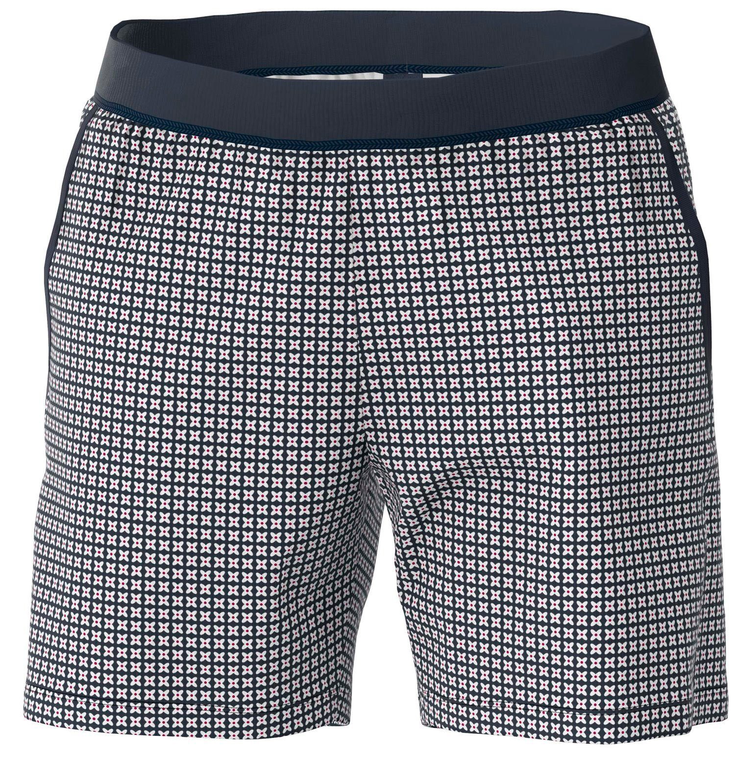 Ammann Pyjamahose Ammann Damen Pyjama Hose kurz (1-tlg) Modisches Design Baumwolle | Shorts