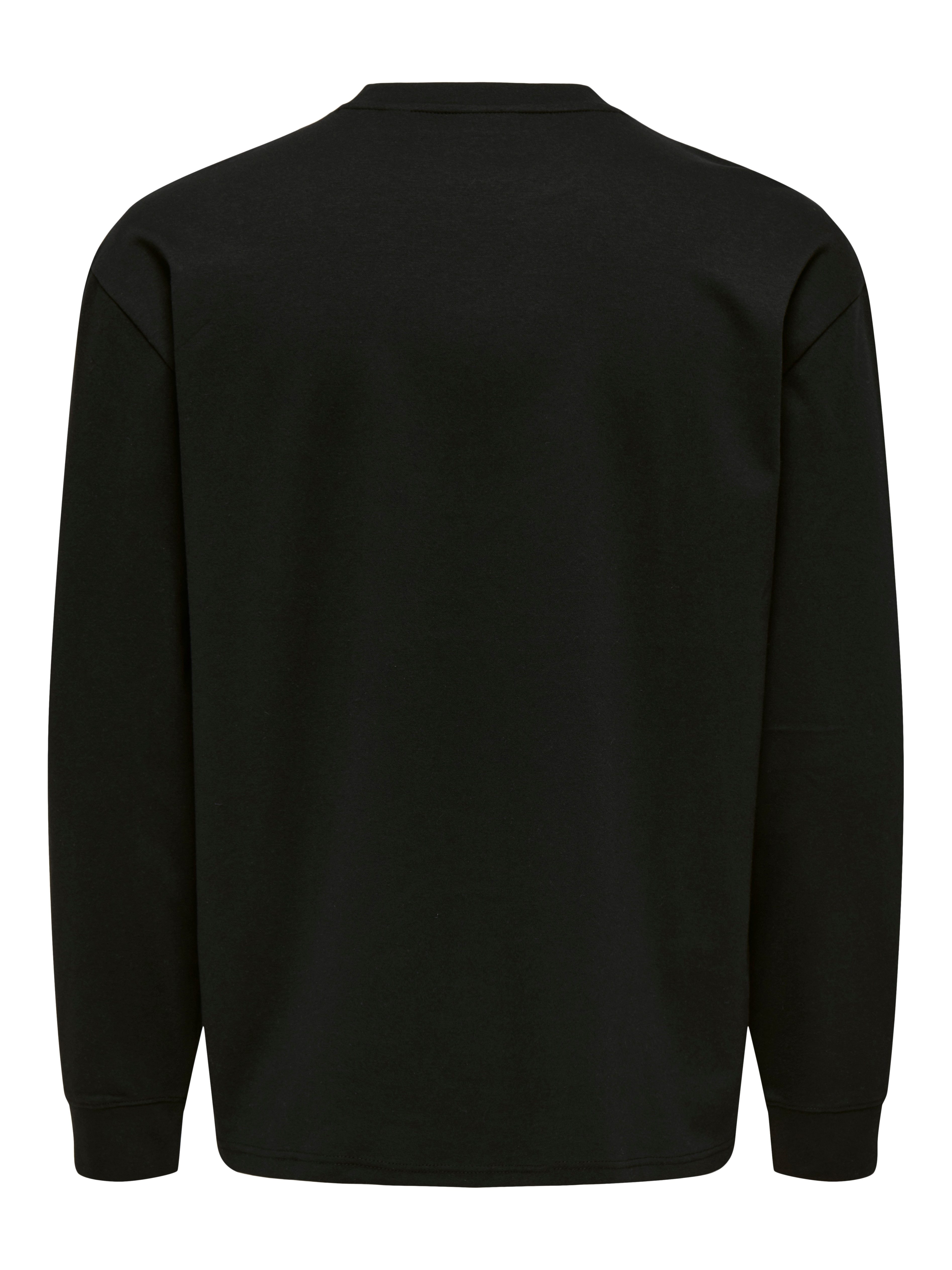 ONLY & SONS T-Shirt ONSCASPIAN AIRLFEX RLX LS TEE NOOS Baumwollmischung, relaxed fit