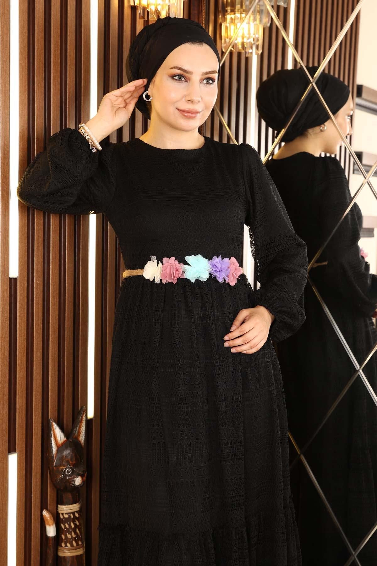 MODAMİHRAM Maxikleid Spitzen Meerjungfrau Kleid günstig online kaufen