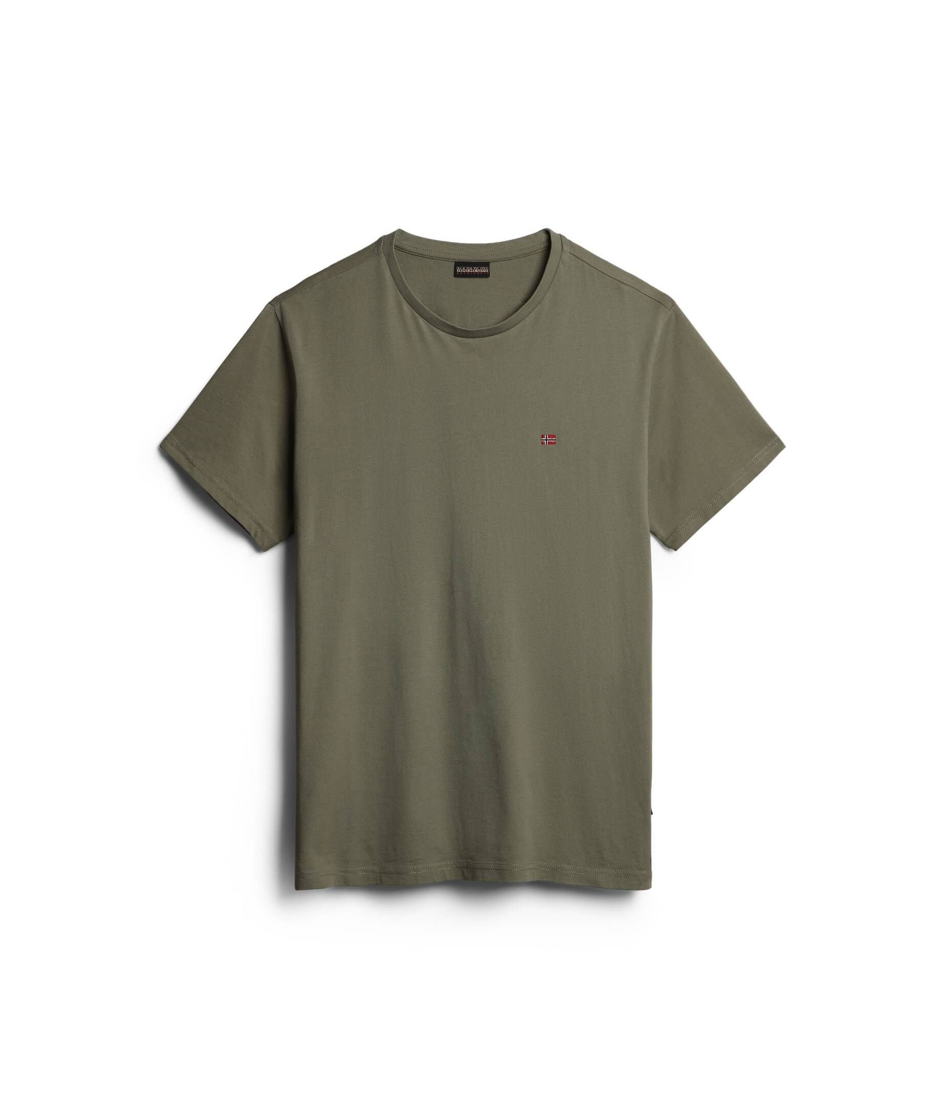 Napapijri T-Shirt Herren T-Shirt SALIS S/S SUM (1-tlg) oliv (45)