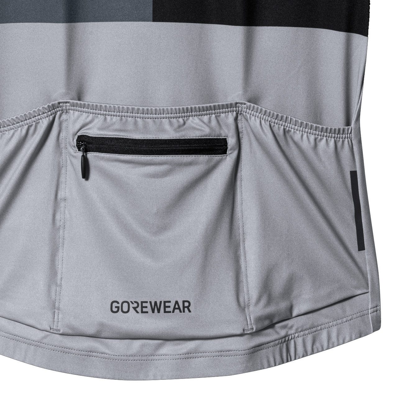 GORE® Wear Radtrikot Gore Wear Swiftride Block Jersey Herren Black Lab Graphite