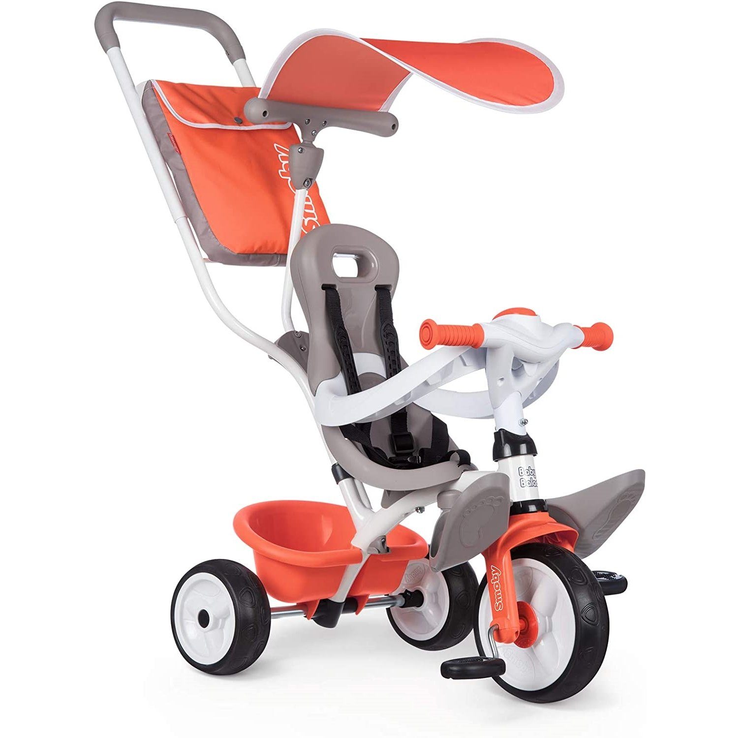 Dreirad Baby 741105 Balade, Rot Dreirad Smoby