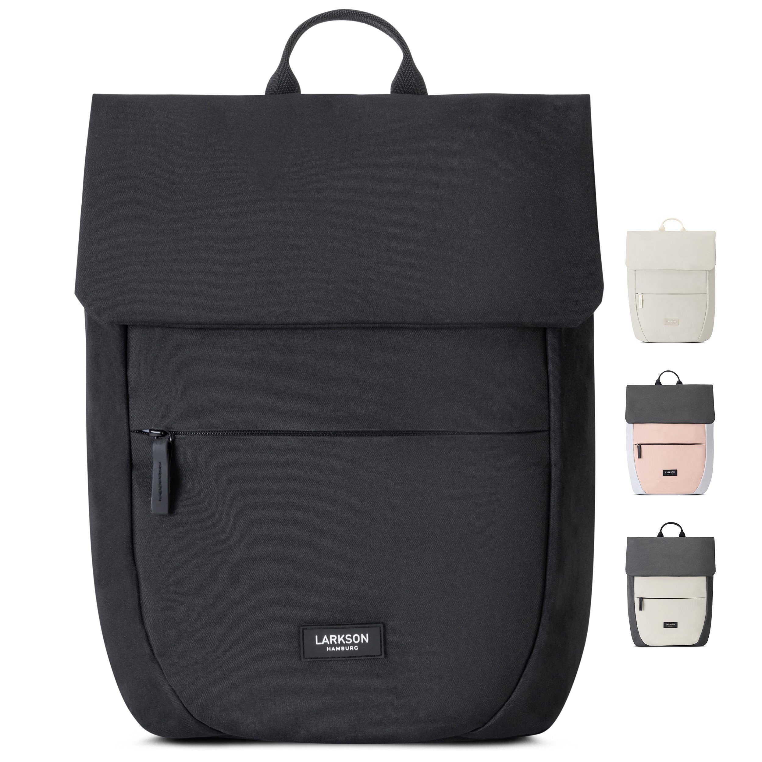 Cityrucksack Ronja Laptop Rucksack Damen Herren Klein Elegant