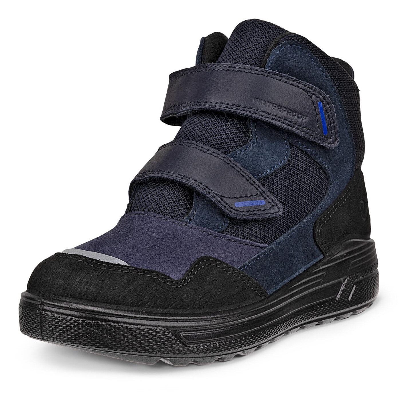 Ecco Urban Snowboarder Klettstiefel Winterboots, Winterstiefel, Kinderstiefel mit waterproof-Ausstattung