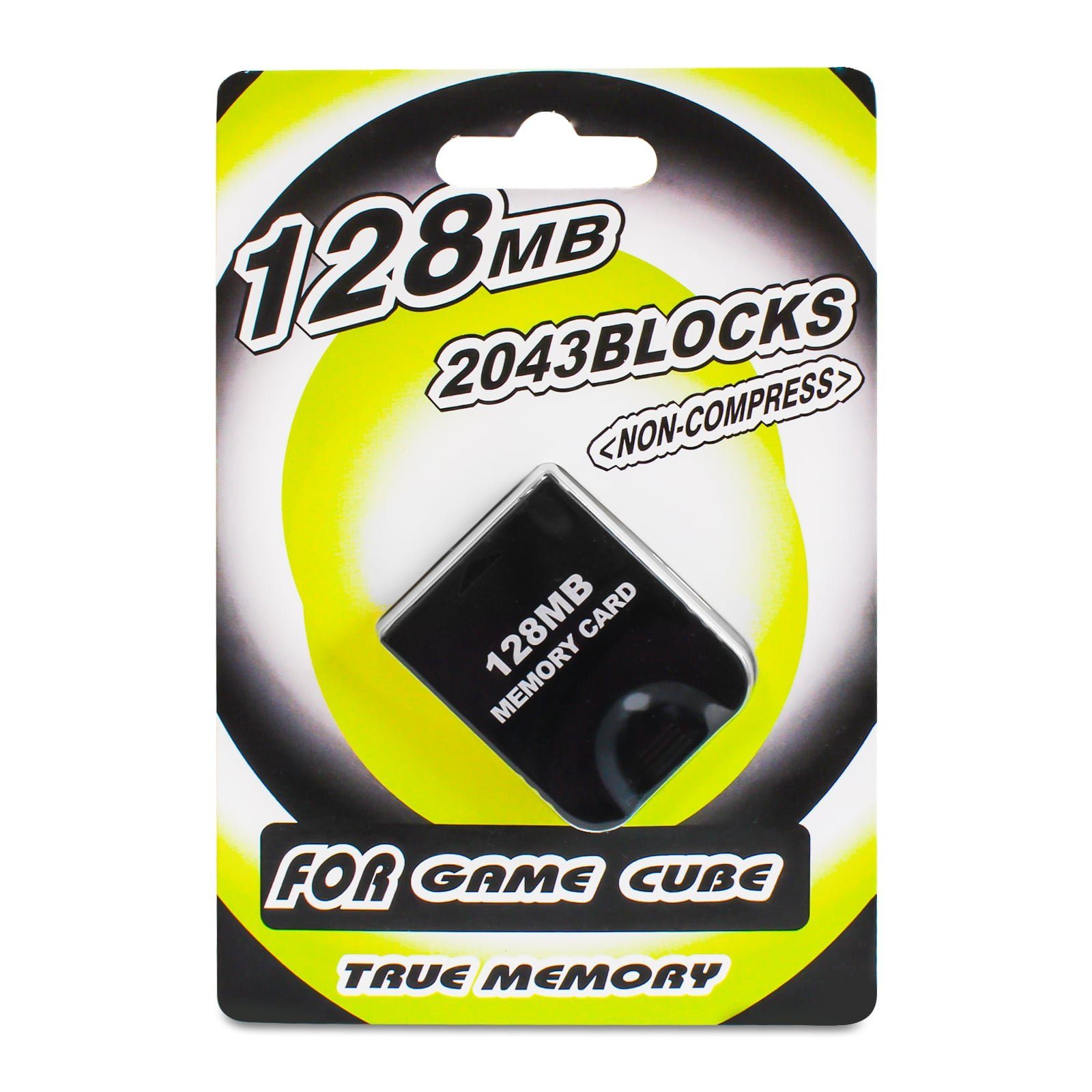 EAXUS Memory Card für Nintendo GameCube & Nintendo Wii - Speicherkarte (128 MB GB, für NGC & Wii - Zum Speichern Ihrer Spielstände. 8 - 128 MB) – Bild 3 von 3