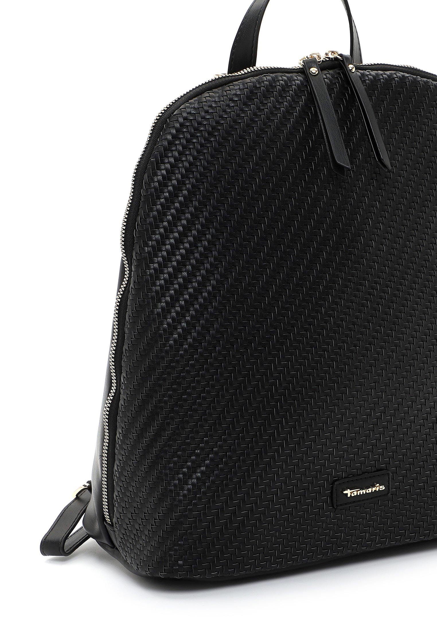 Cityrucksack Leila, black Für Damen 100 Tamaris