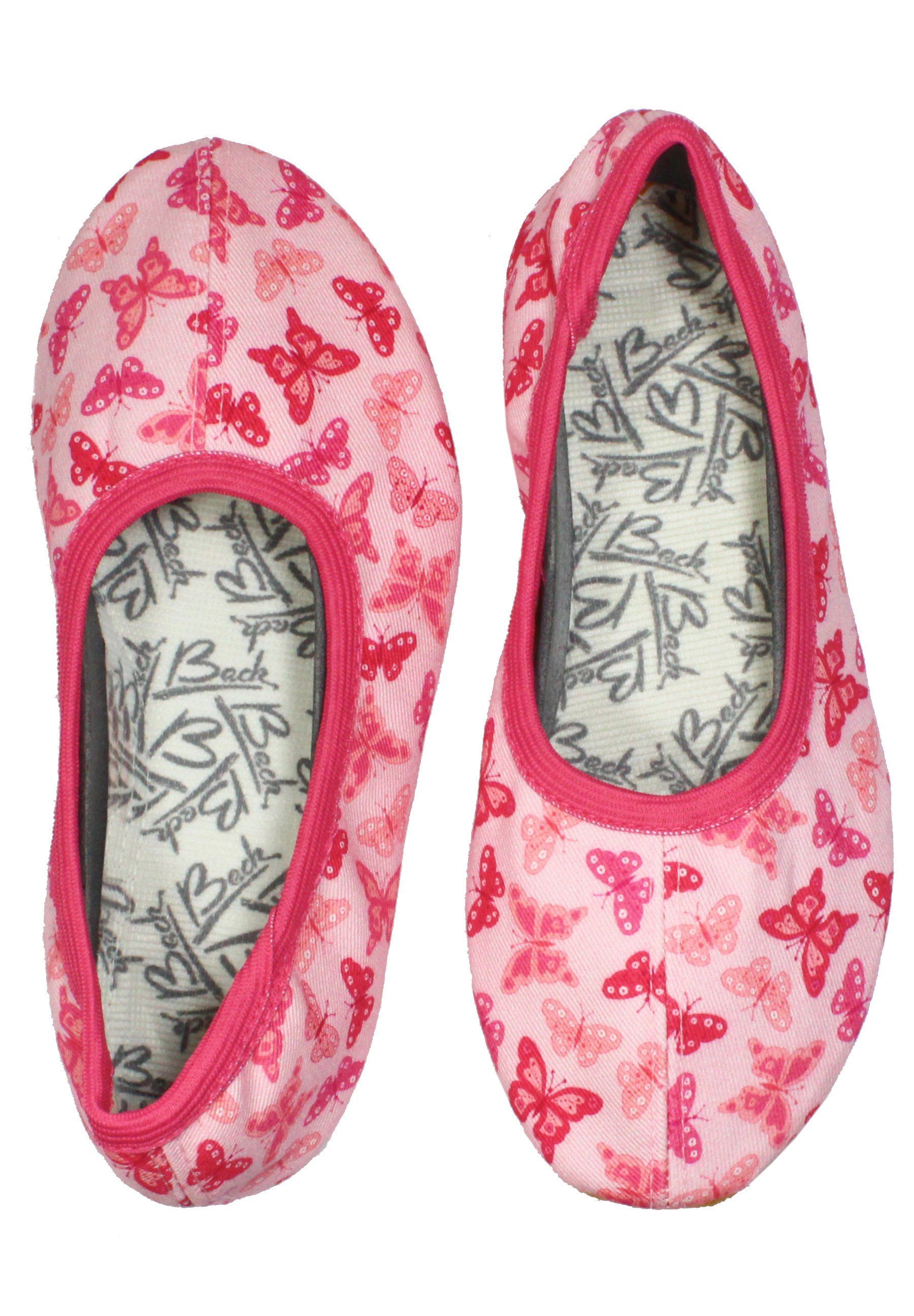 Schläppchen Papillon Gymnastikschuh