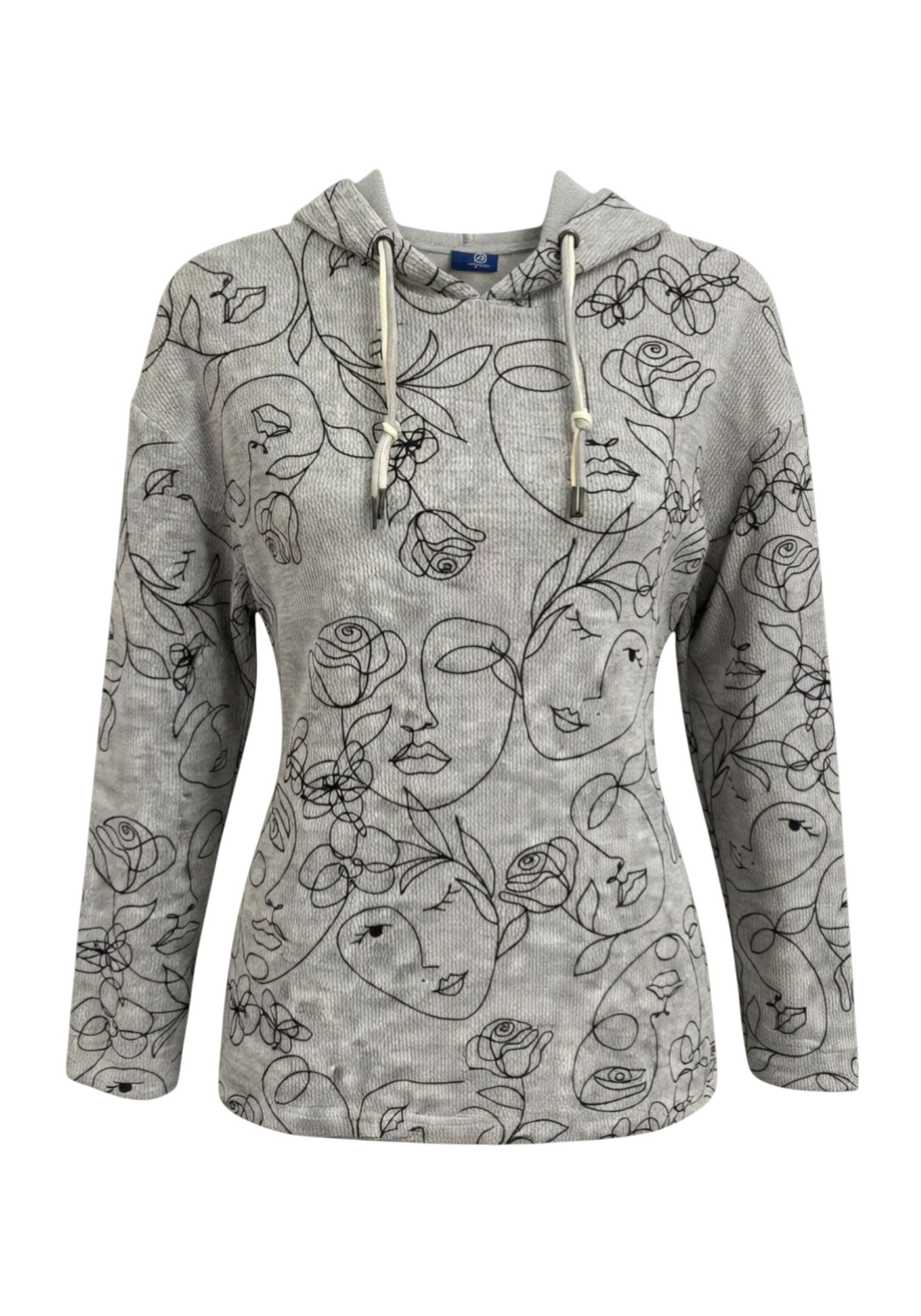 NAVIGAZIONE Sweatshirt (1-tlg) mit Kapuze