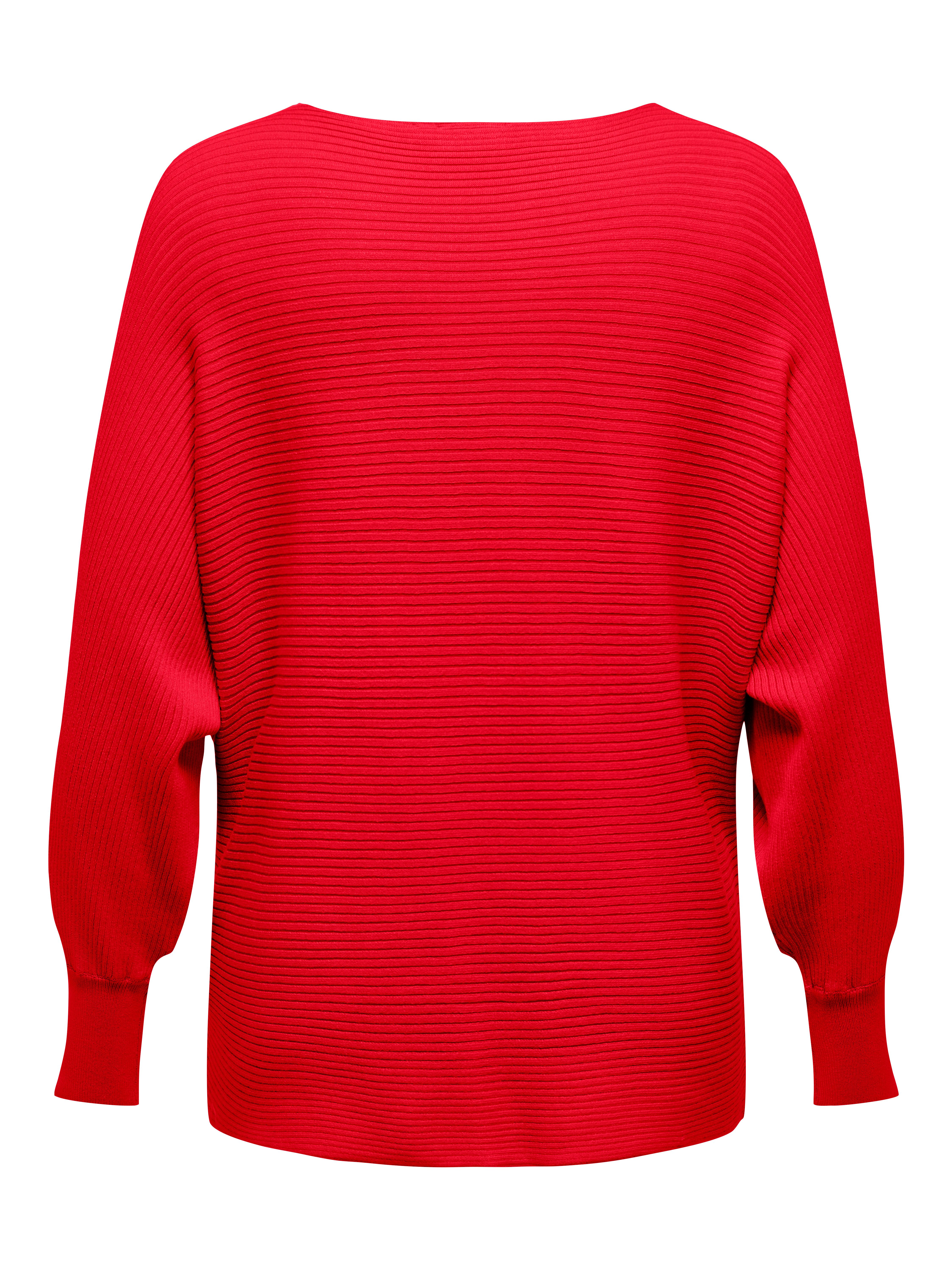 ONLY CARMAKOMA Strickpullover CARNEW ADALINE LIFE L/S PULLOVER KNT Viskosemischung