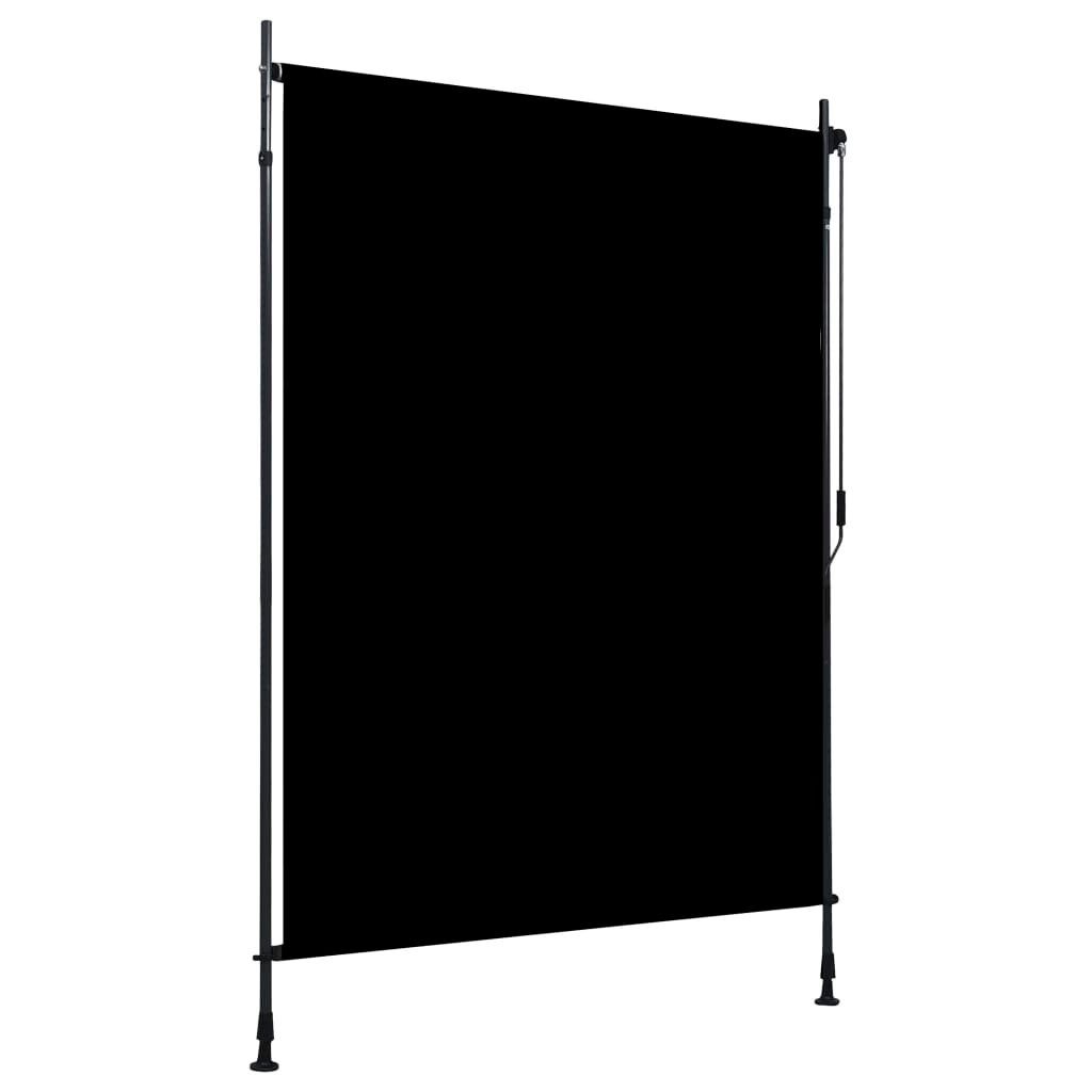 vidaXL Gardine 150 x 270 cm Außenrollo 150x270 cm Anthrazit
