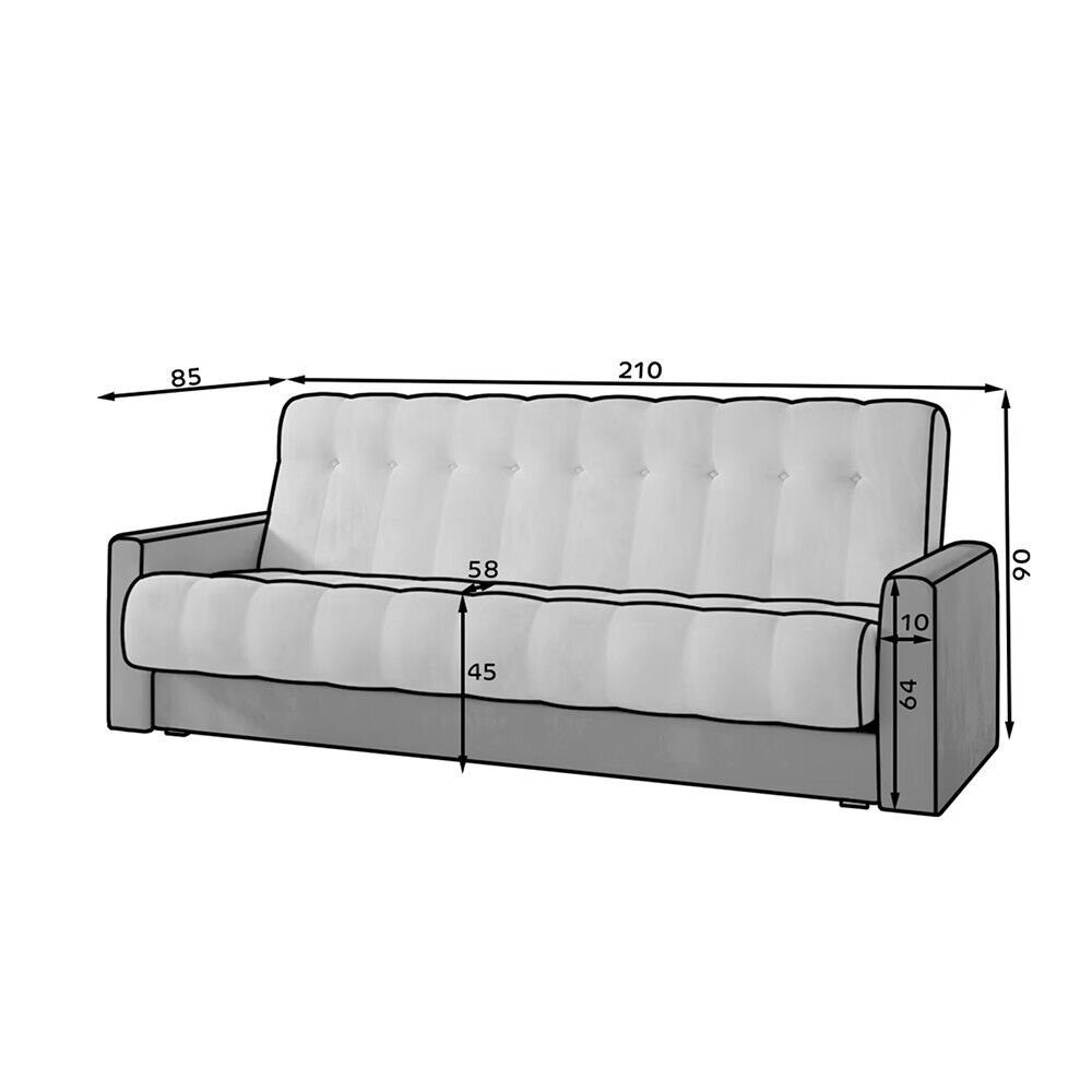 Sofa in Sitzer 3 Couch Made Neu Sofa Klassische Polster SOFORT, Europa JVmoebel 1 Dreisitzer Teile,